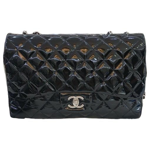 Timeless/Classique patent leather handbag