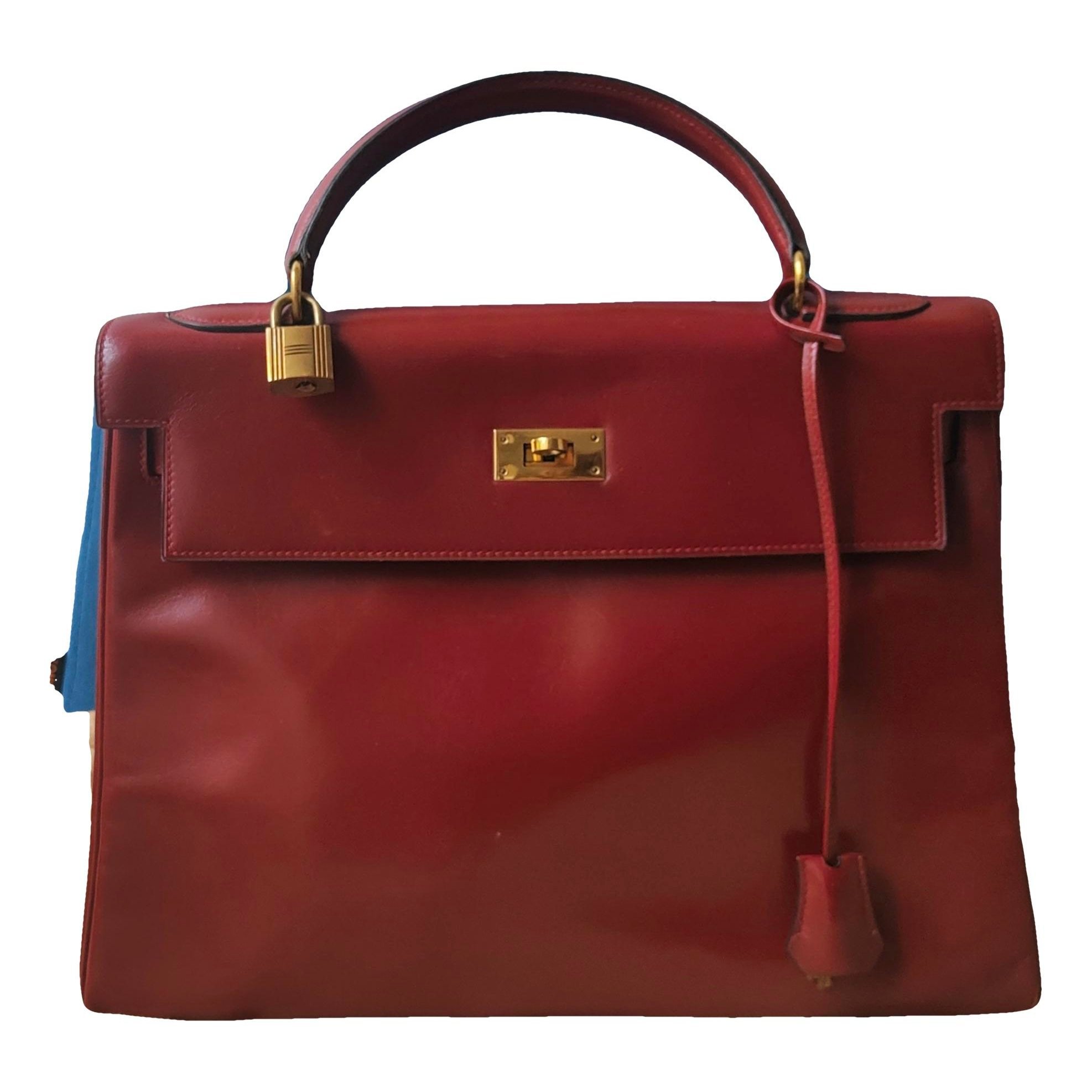 Hermes Kelly 32 leather handbag