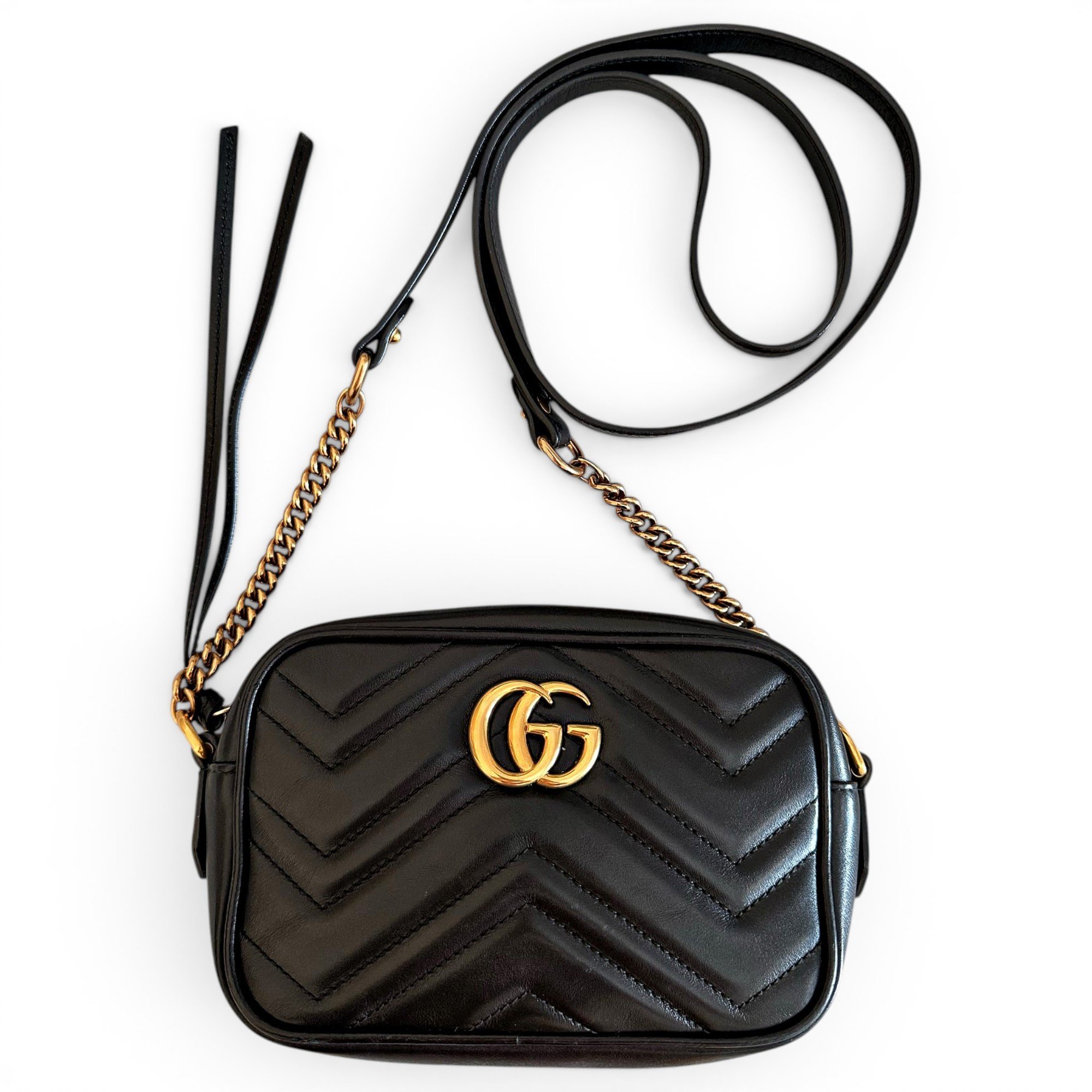GG Marmont leather crossbody bag