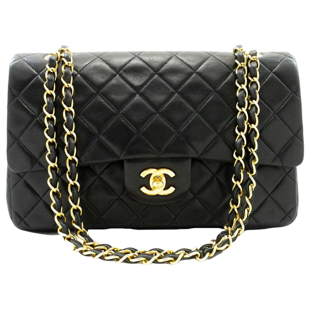Trendy CC Flap leather crossbody bag