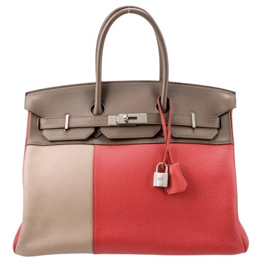 Hermes Birkin 35 Handbag Togo Leather