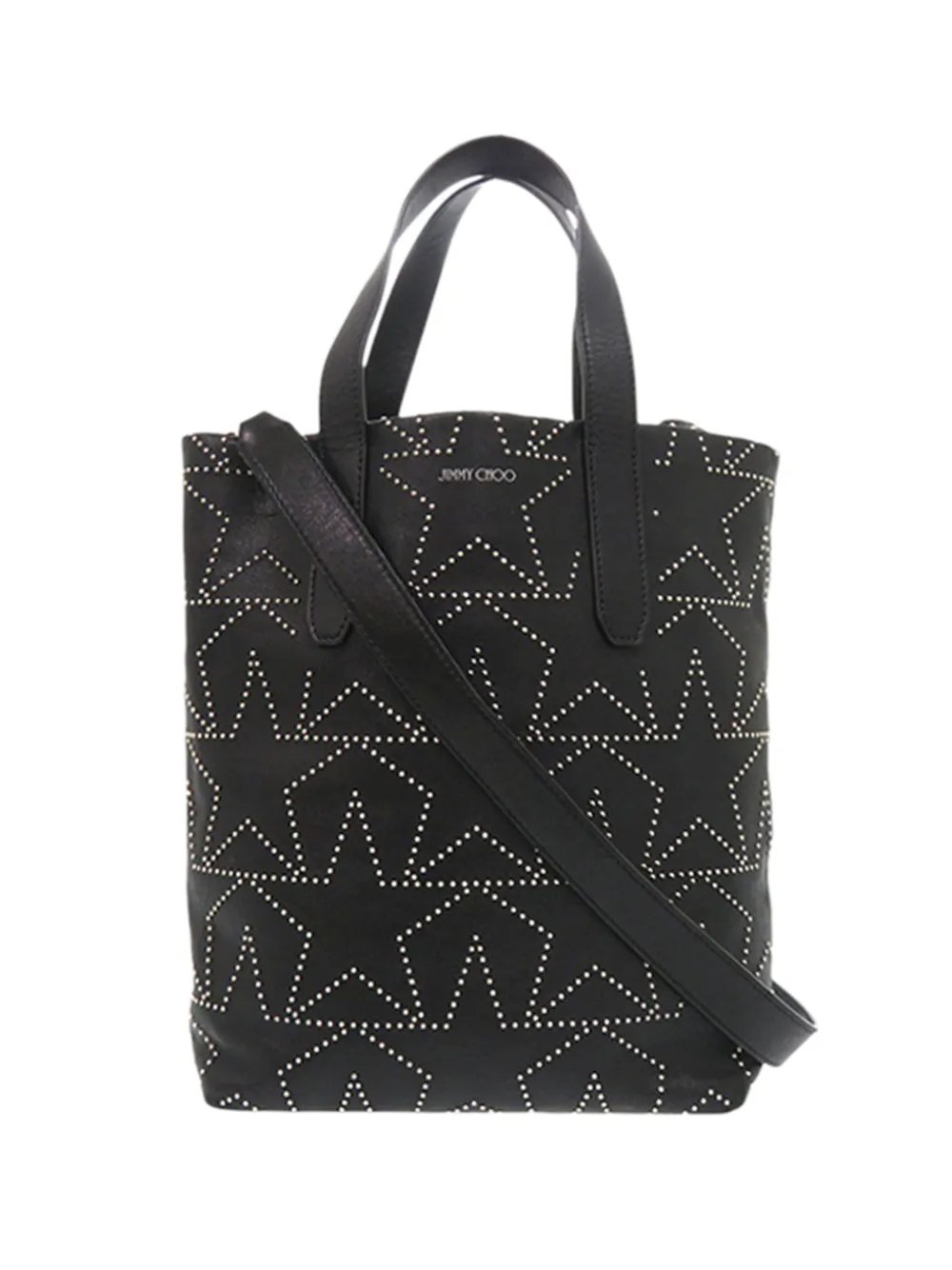 2010-2026 Leather Star Studded Sofia Tote satchel