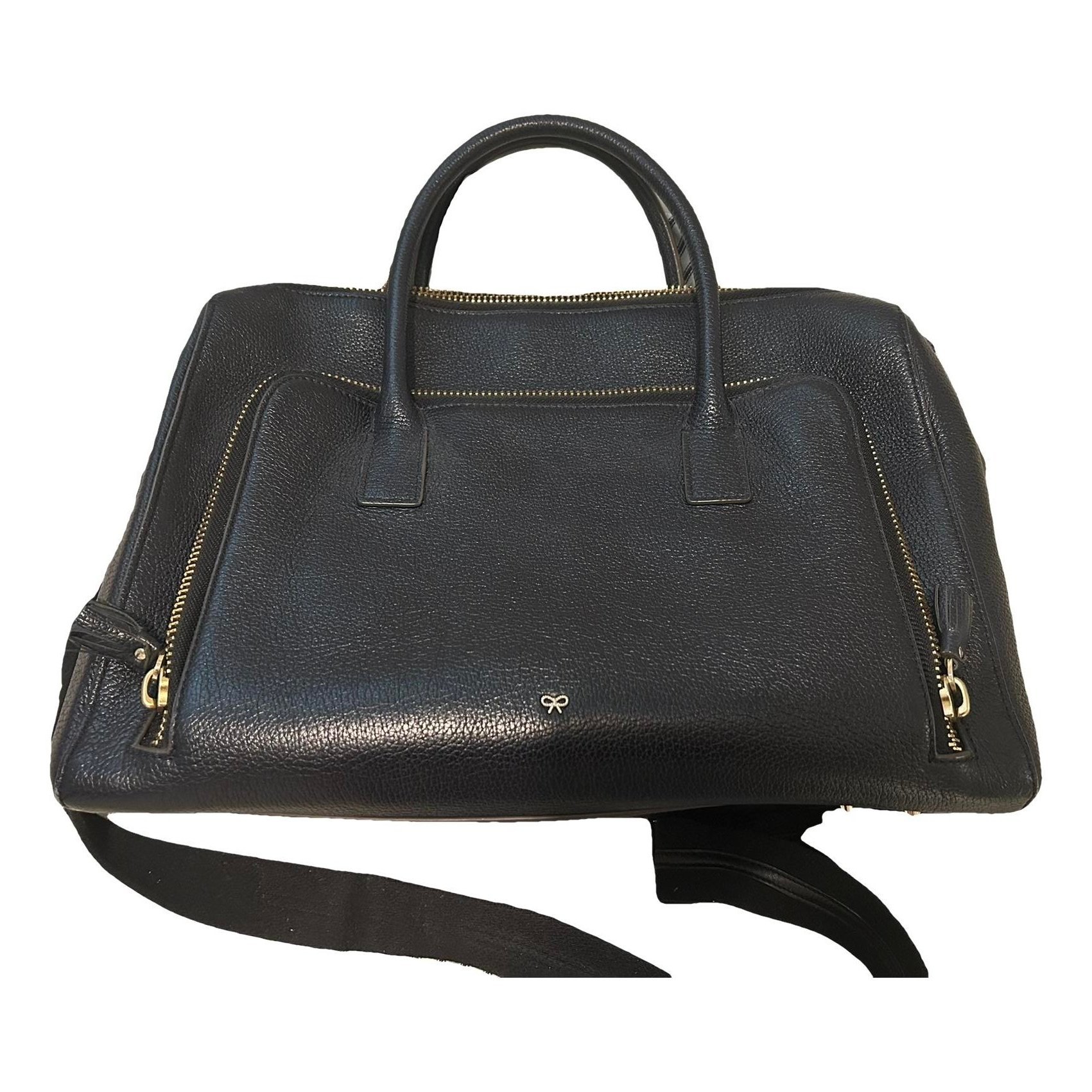Maxi Zip leather handbag