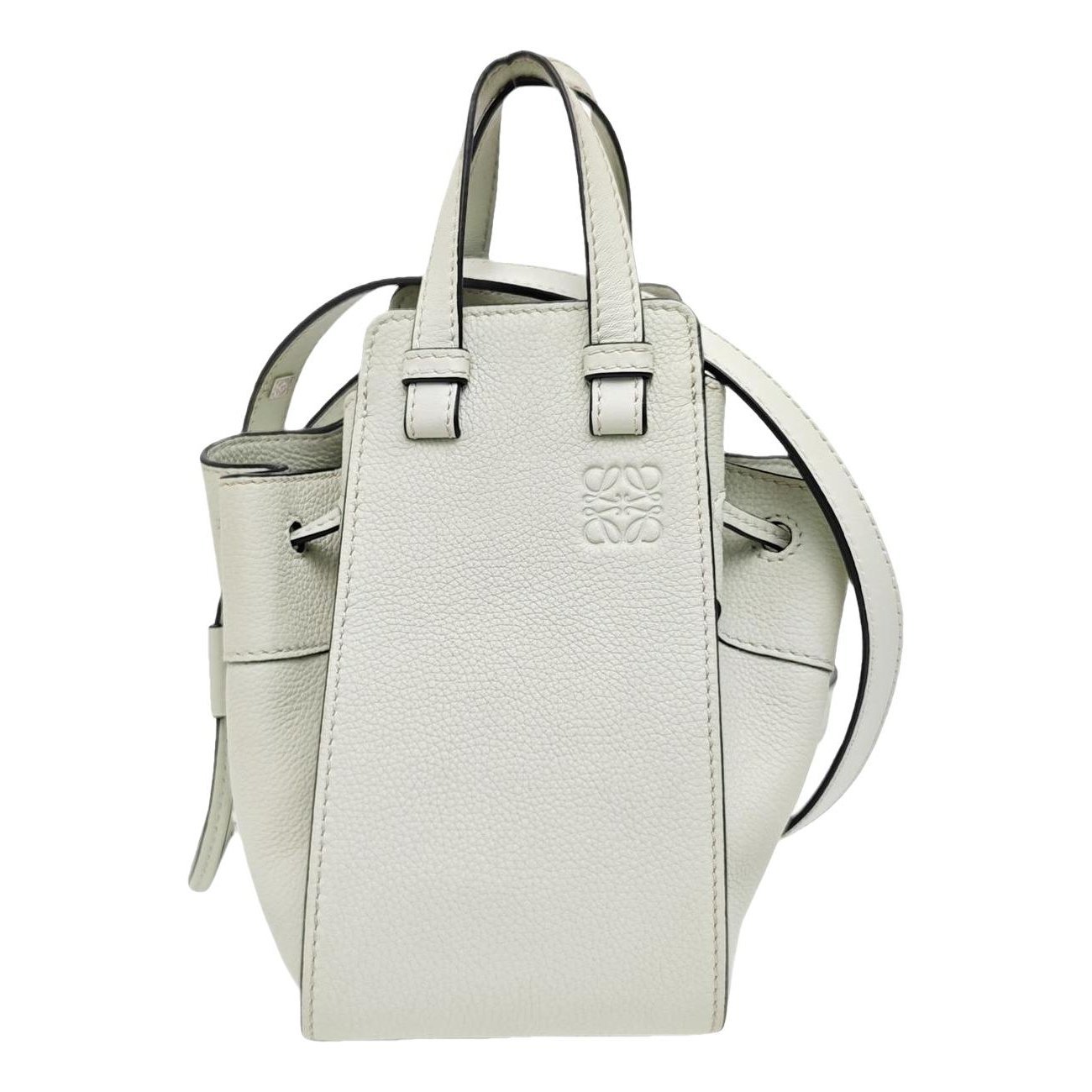 Hammock leather handbag