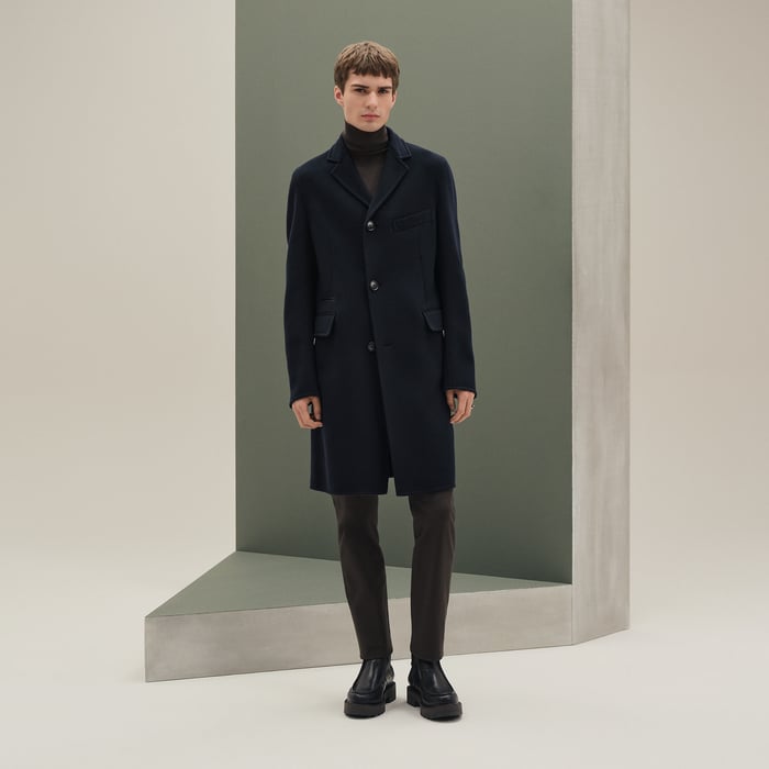 Marine Liverpool Cashmere Coat
