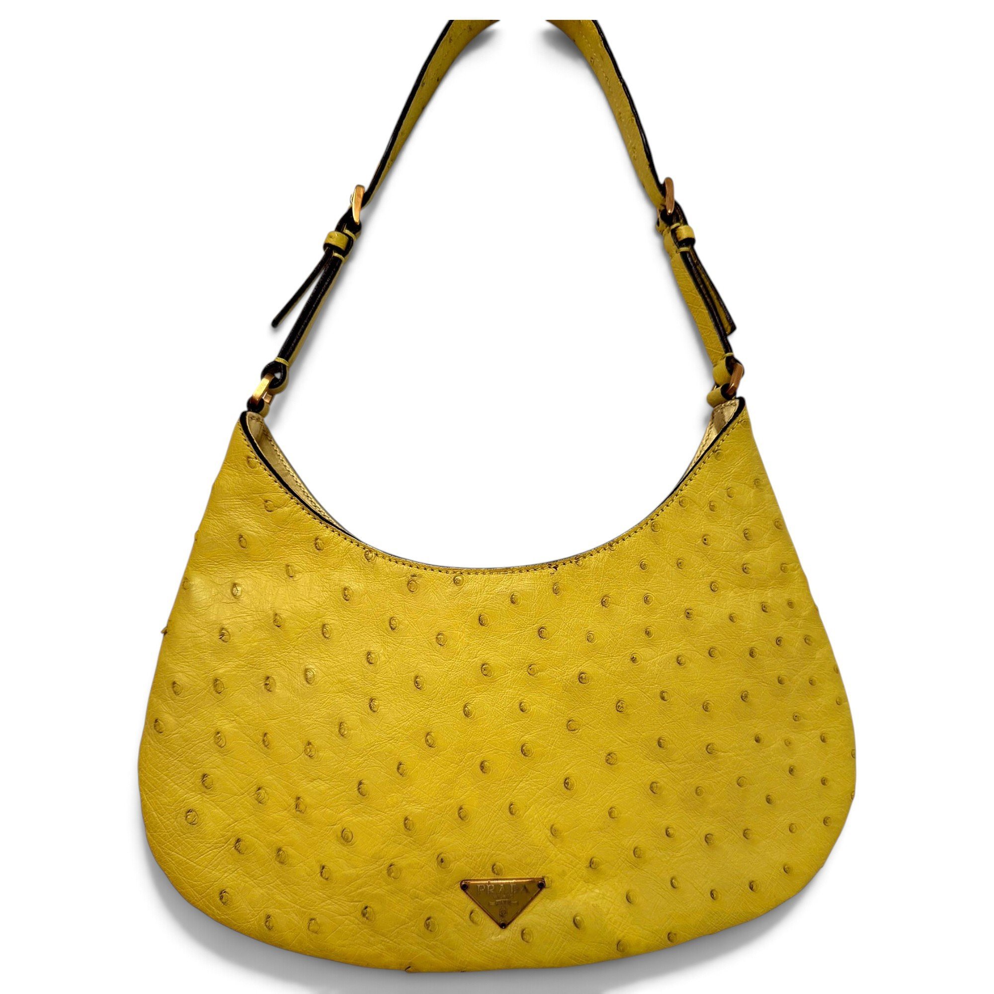 Ostrich handbag
