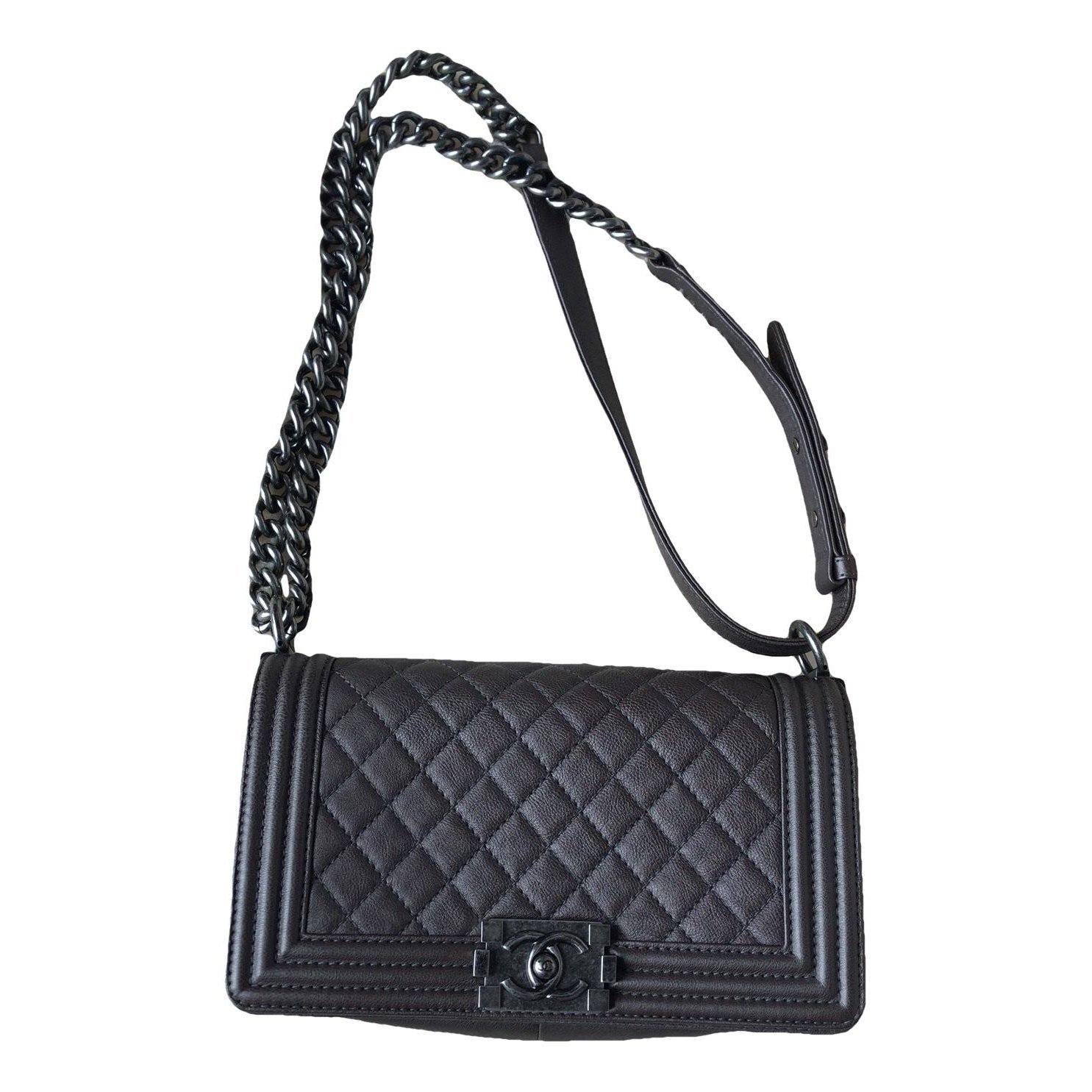 Boy leather crossbody bag