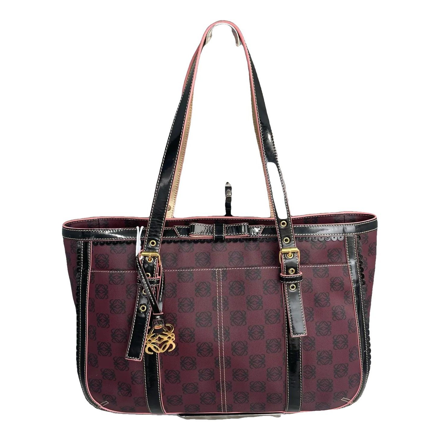 Vinyl handbag