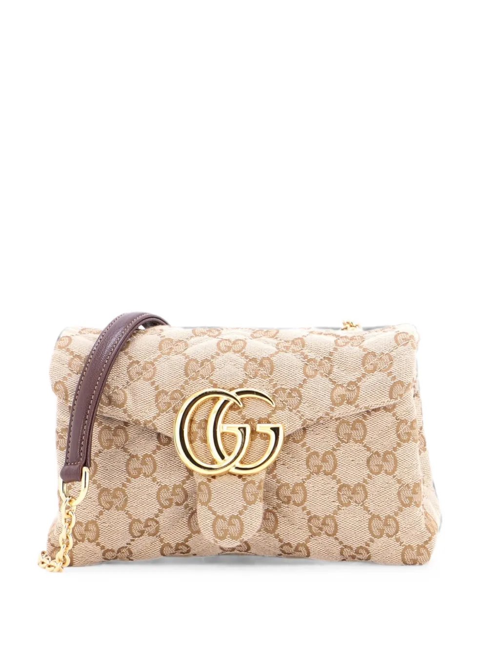 GG Marmont NM Flap Bag GG Canvas Mini shoulder bag
