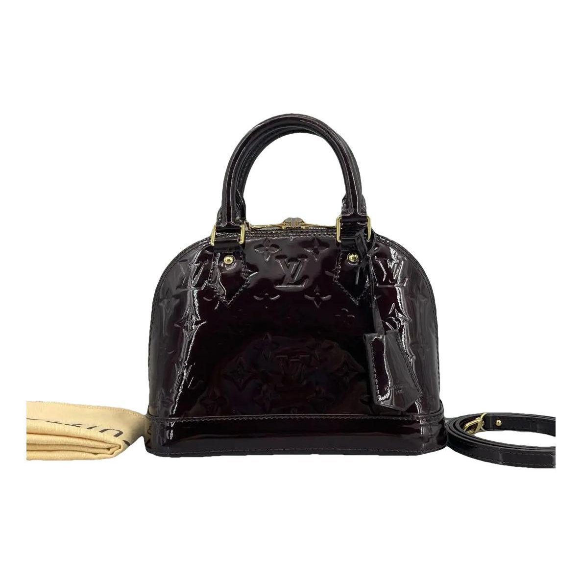 Alma BB patent leather crossbody bag