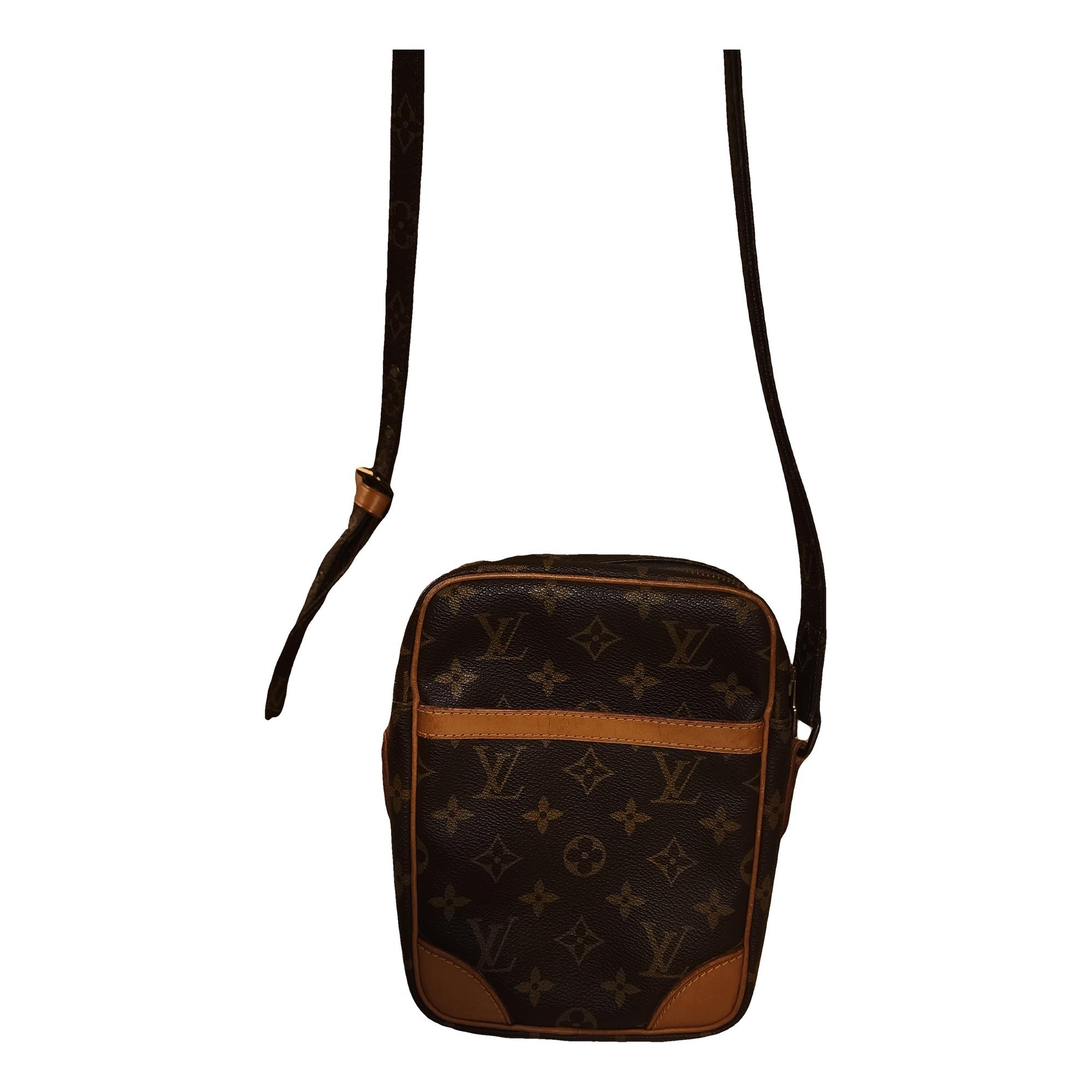Danube leather crossbody bag
