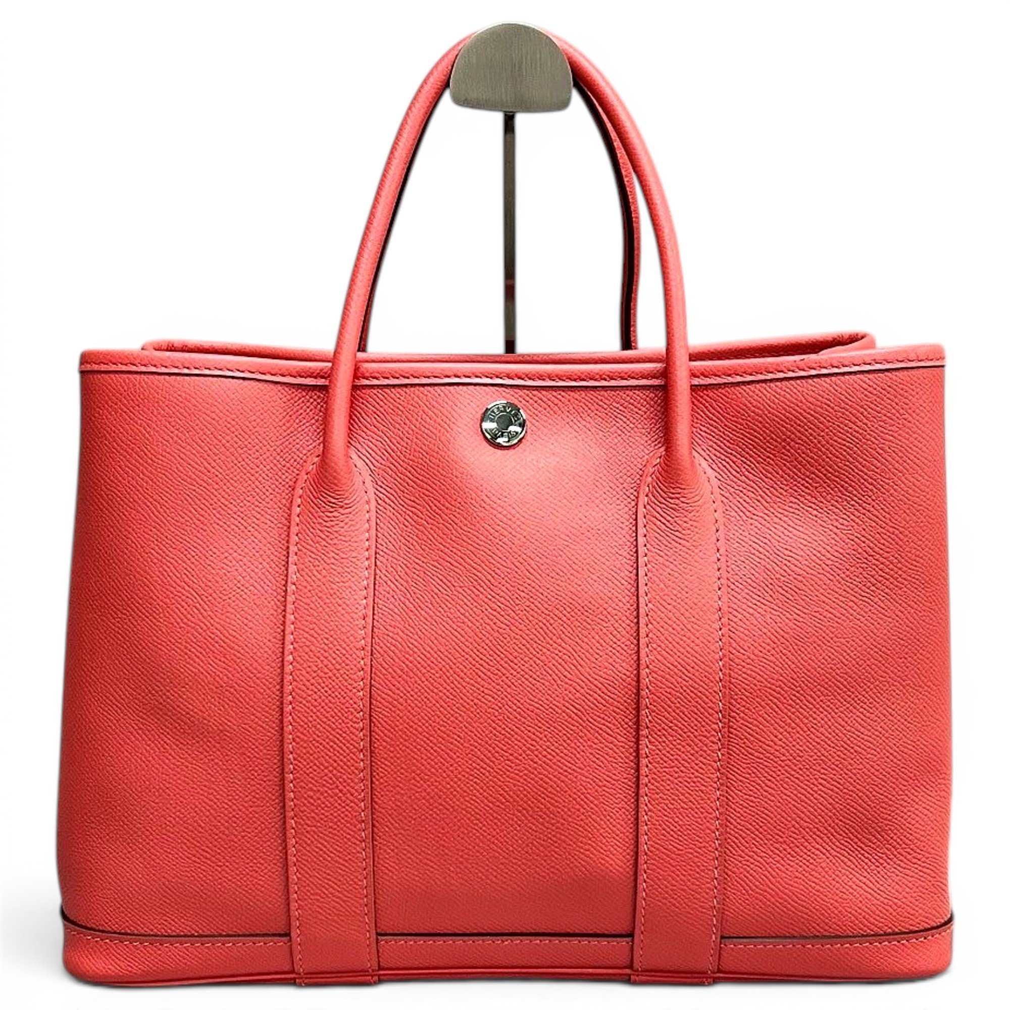 Garden Party leather handbag