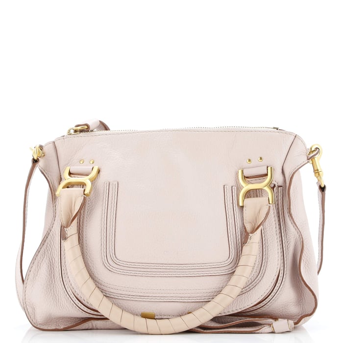 Chloe Marcie Satchel Leather Medium
