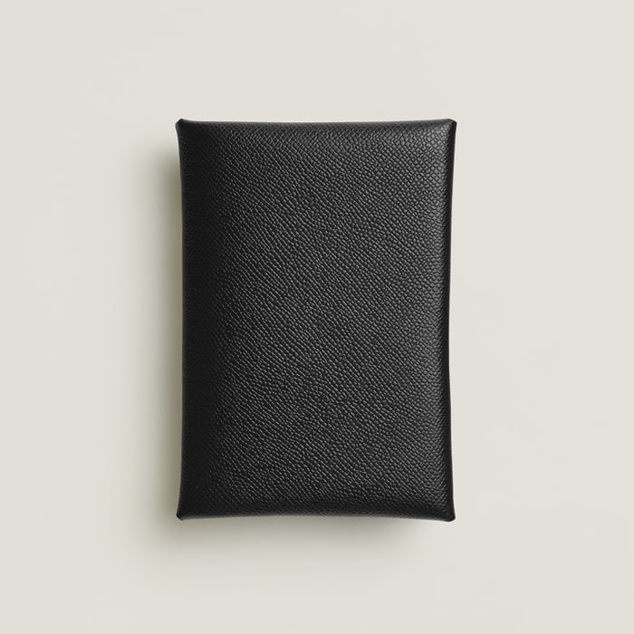 Noir Calvi Duo Compact Card Holder