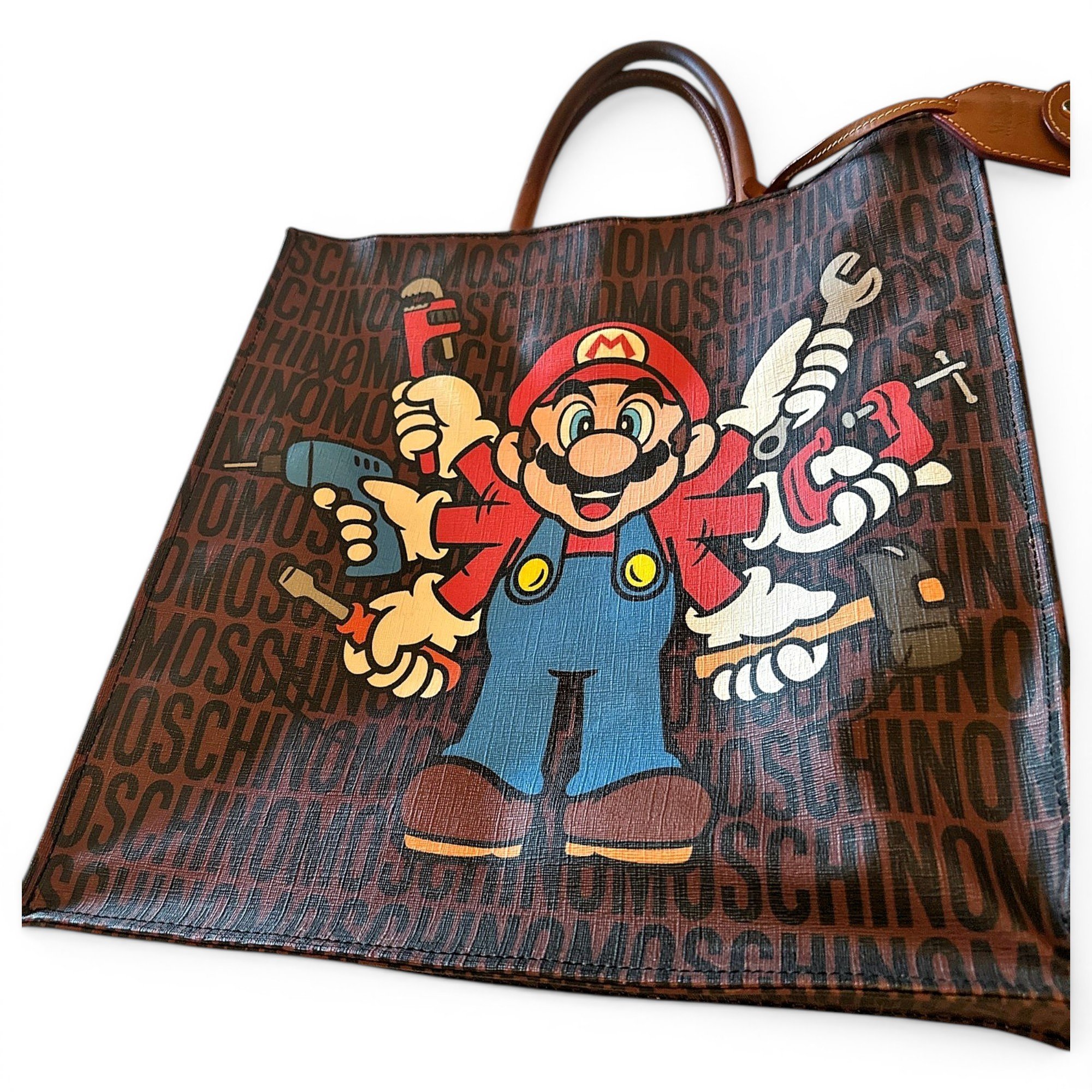 Leather handbag