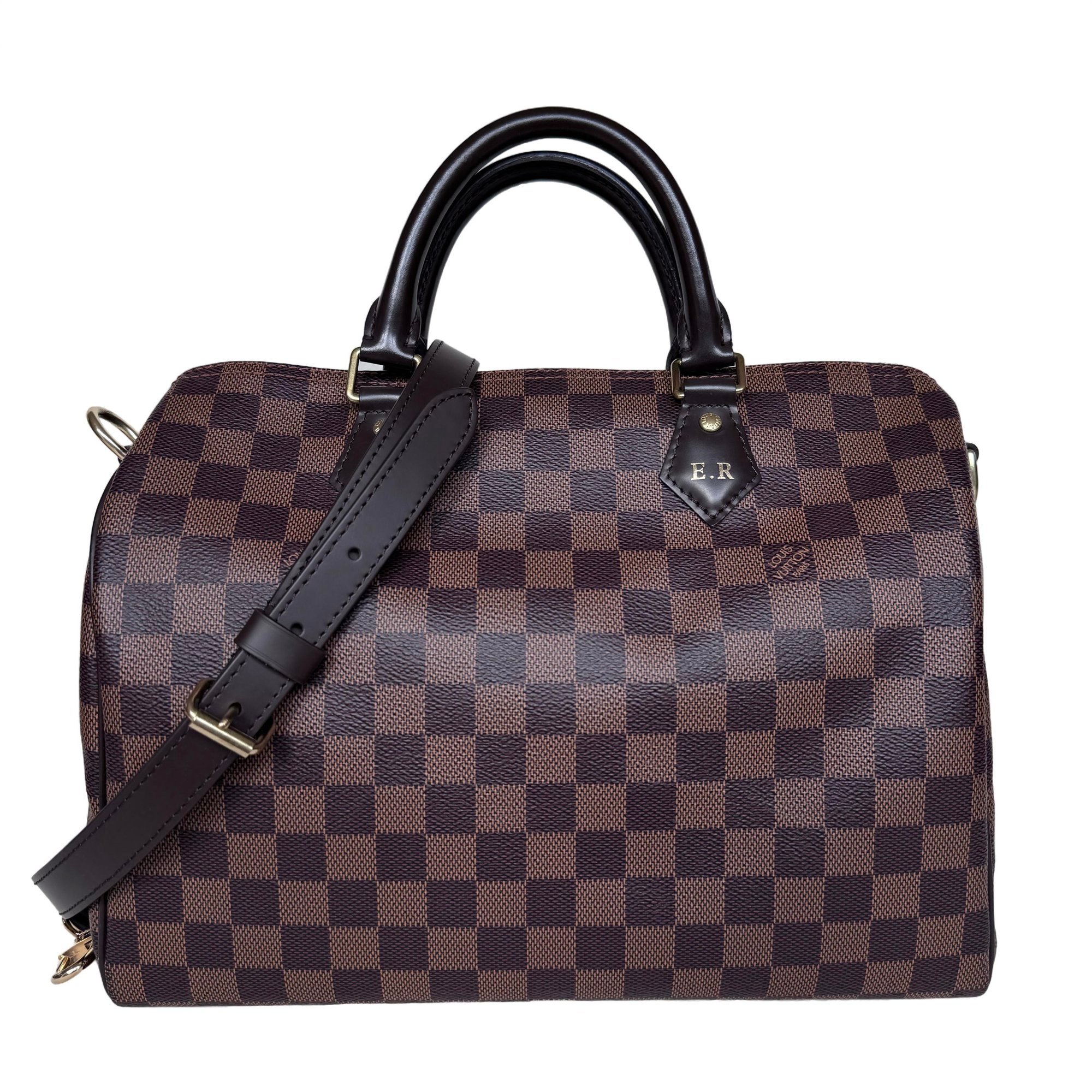 Speedy Bandoulière cloth crossbody bag
