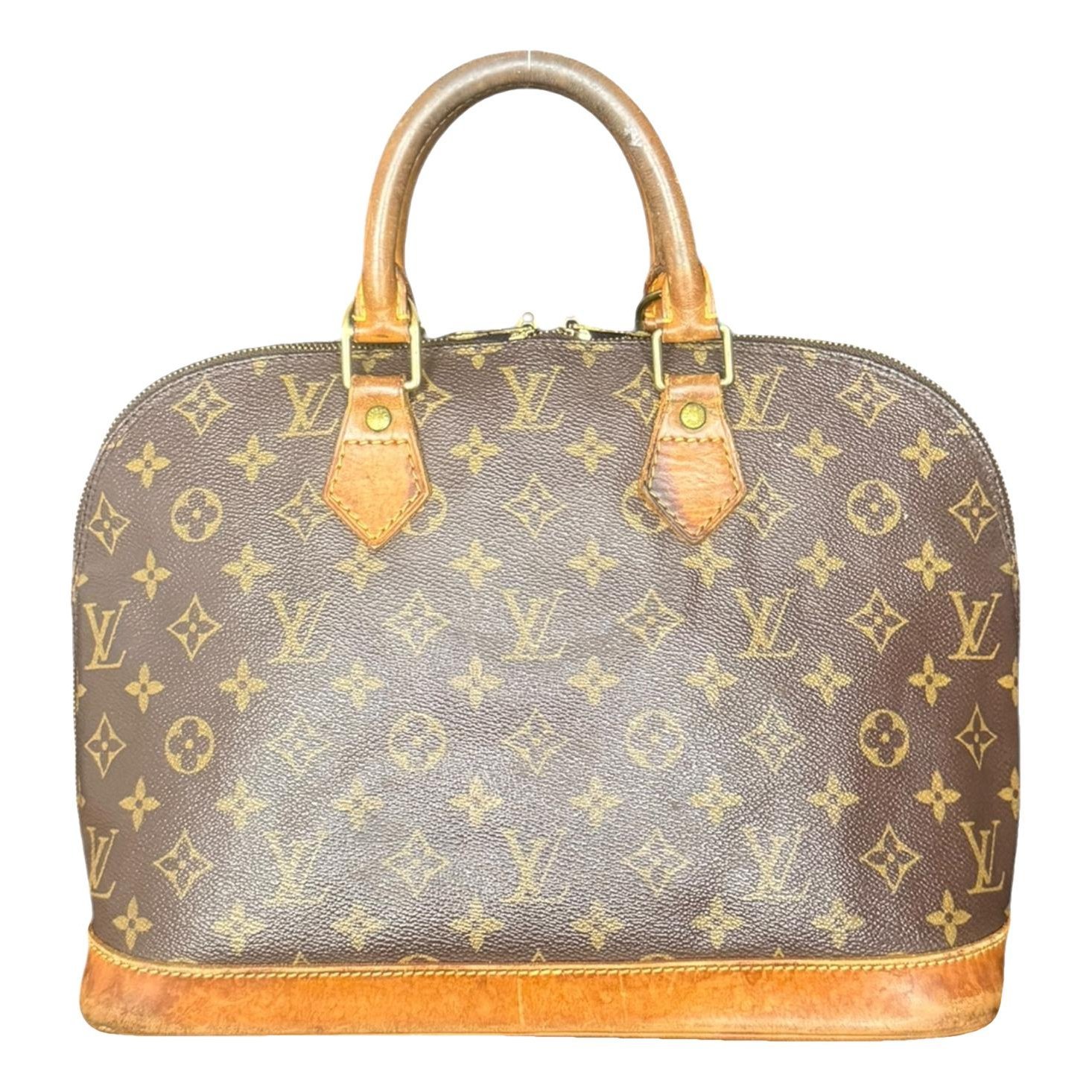 Alma leather handbag