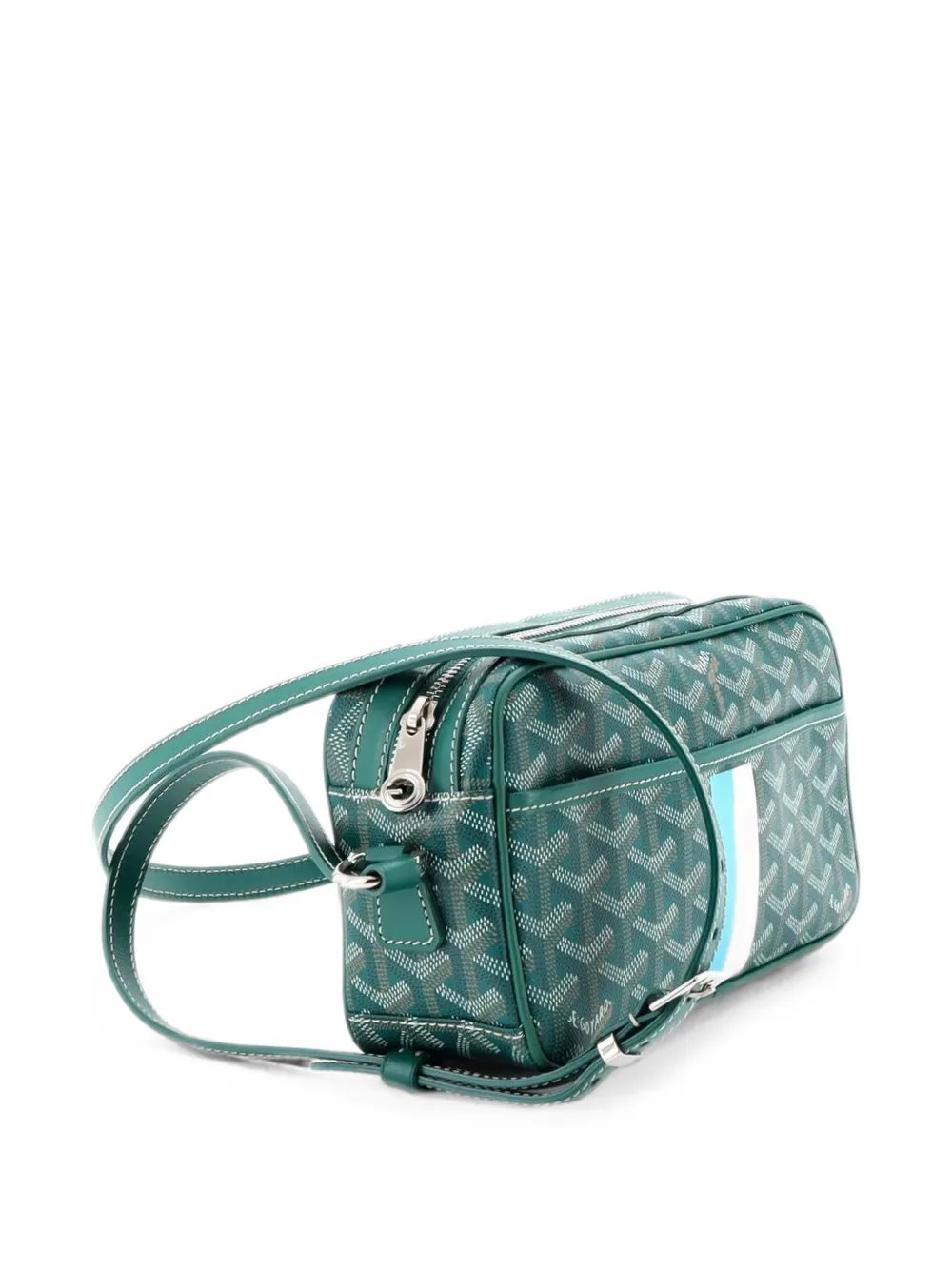 Cap Vert Bag Printed Coated Canvas crossbody bag