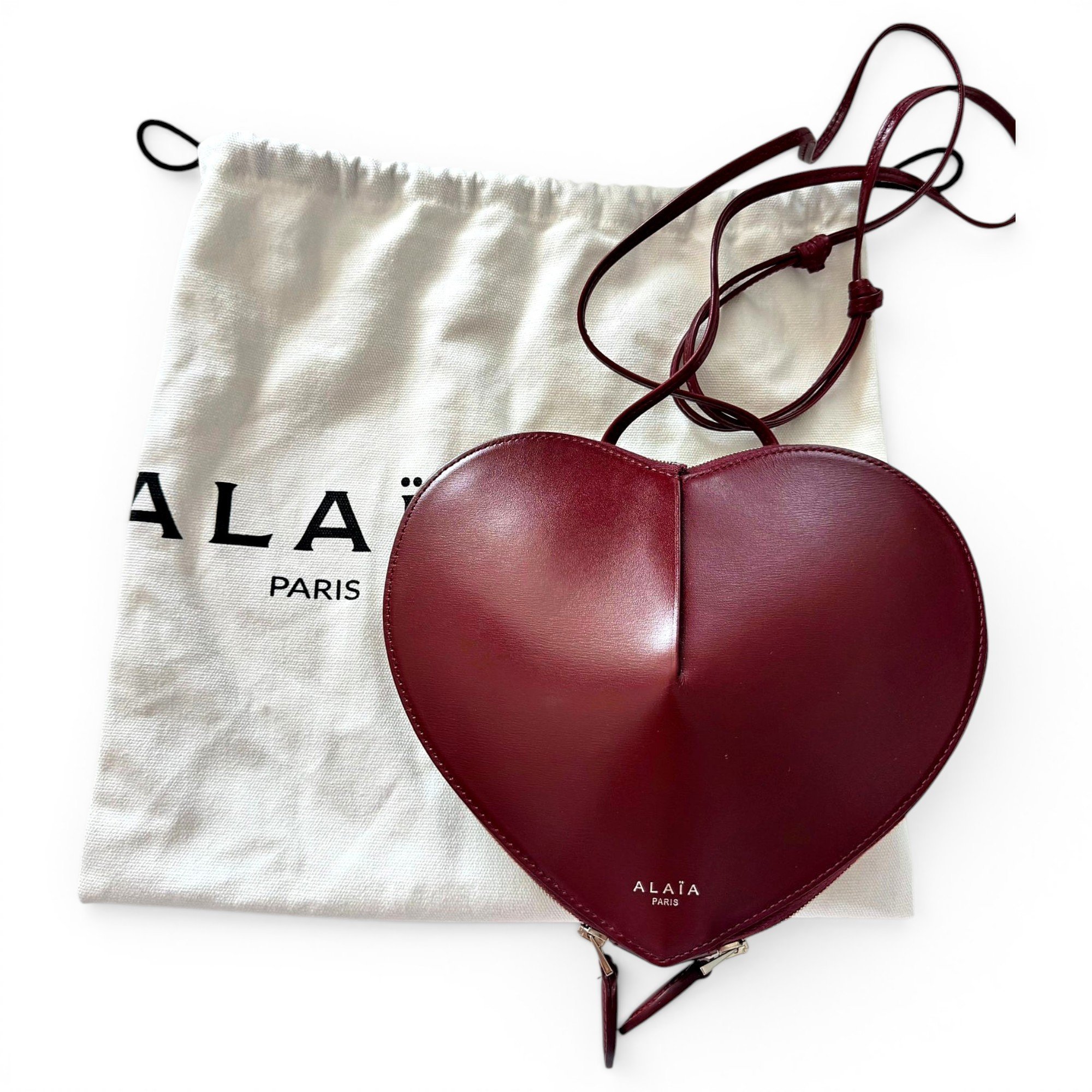 Le Coeur leather crossbody bag