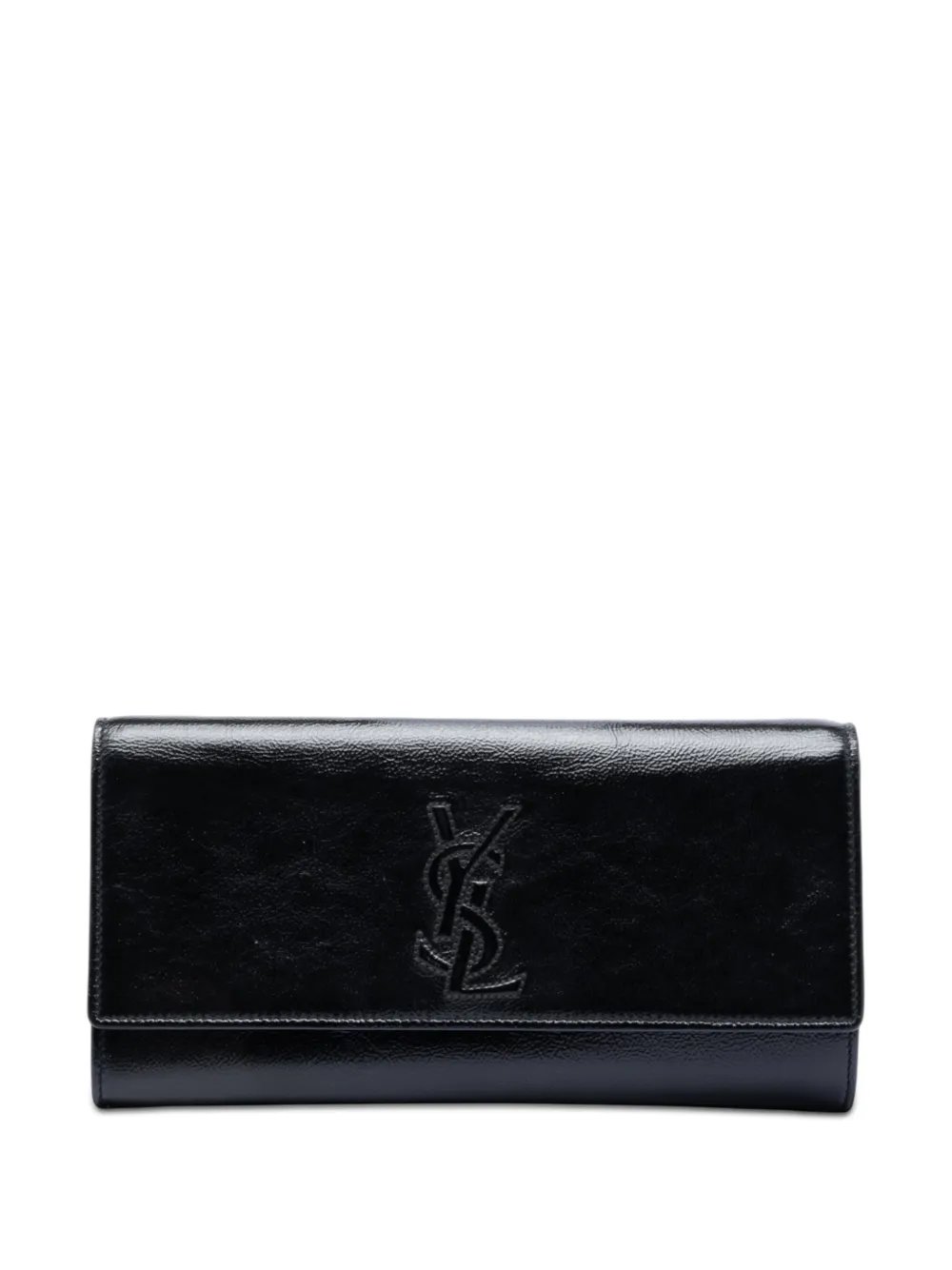20th Century Small Textured Patent Monogram Belle De Jour clutch bag