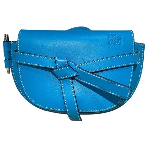 Gate leather crossbody bag
