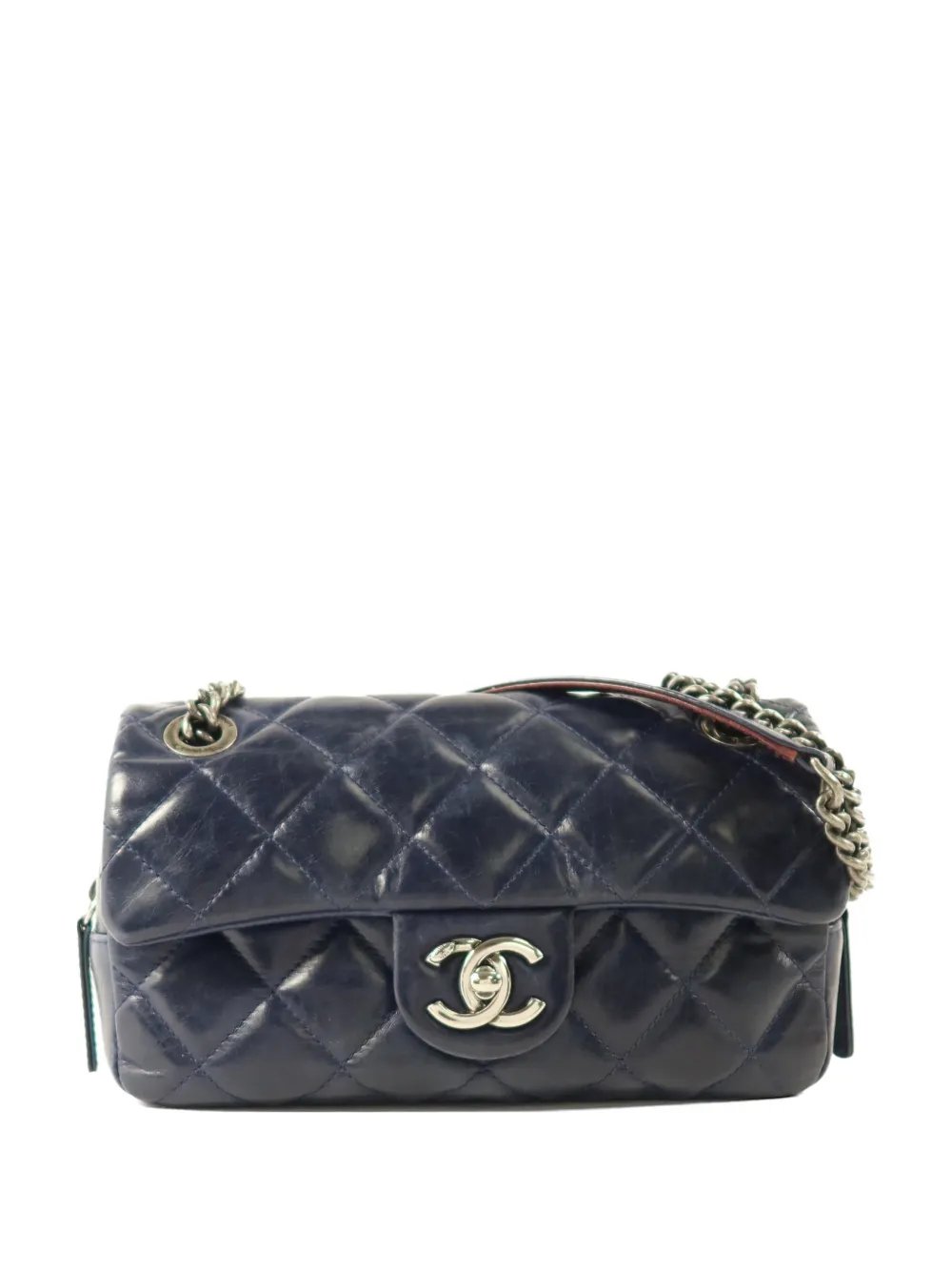 CC turn-lock shoulder bag
