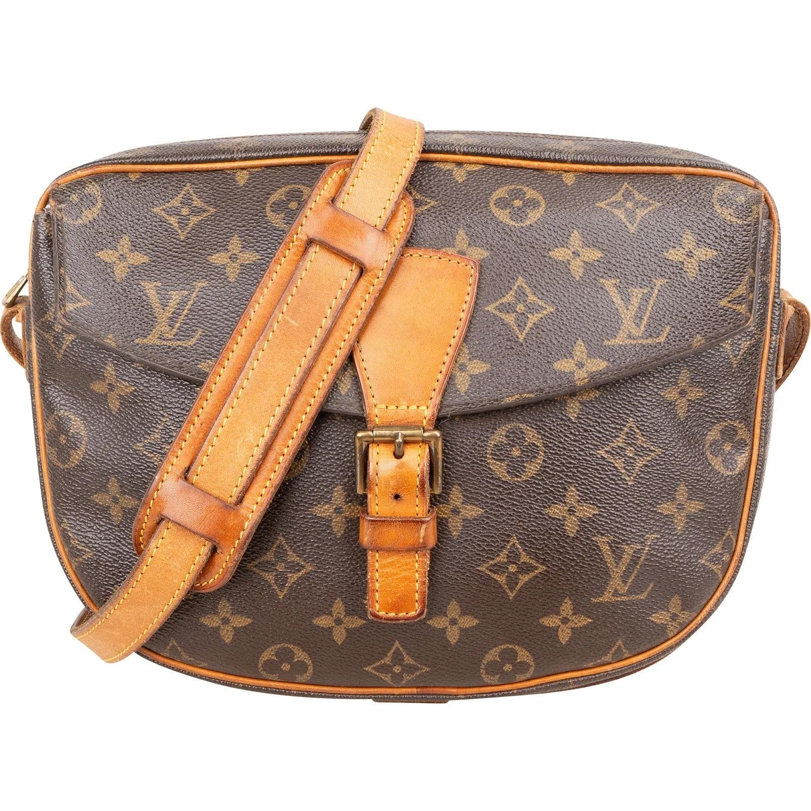 Jeune fille leather crossbody bag