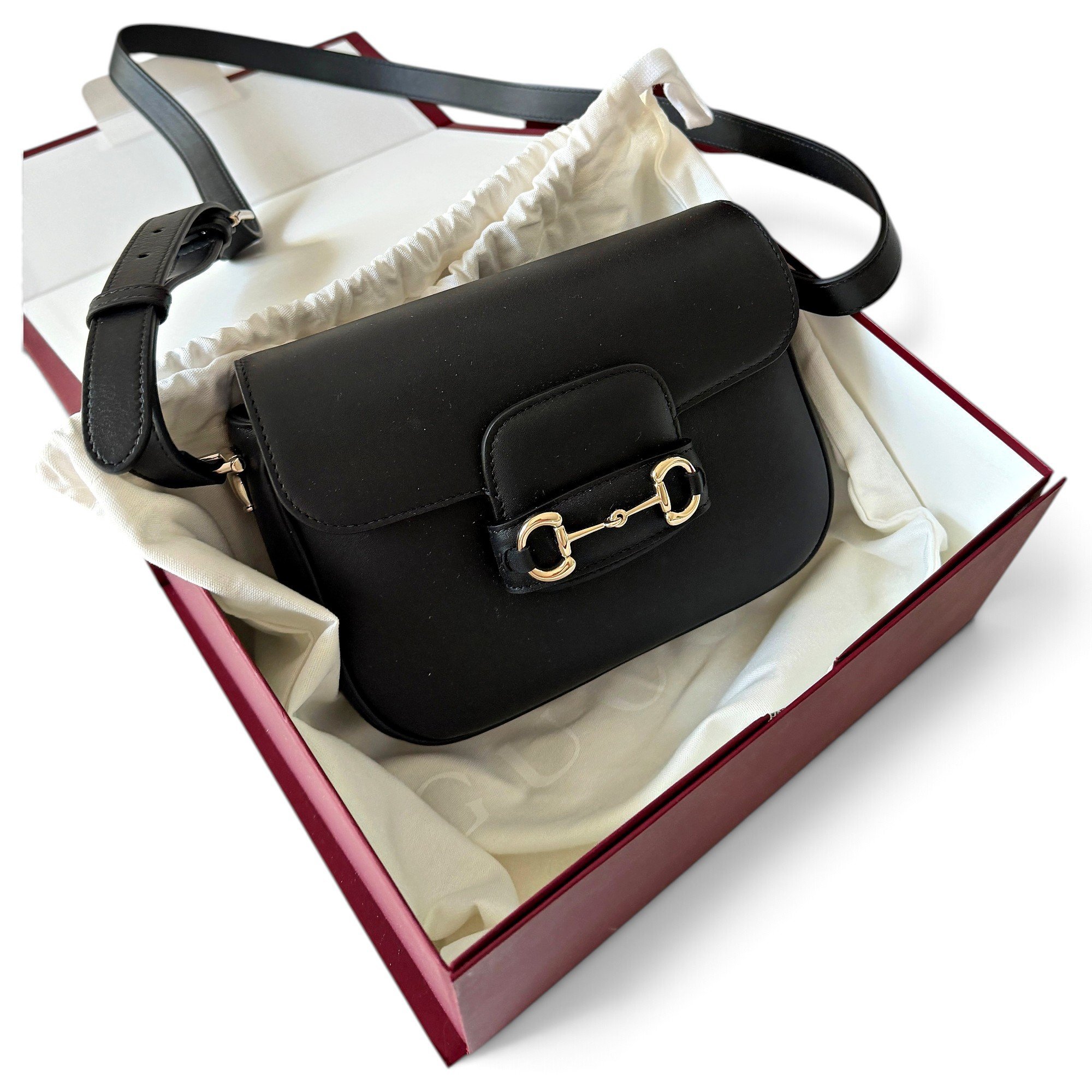 Horsebit 1955 leather handbag