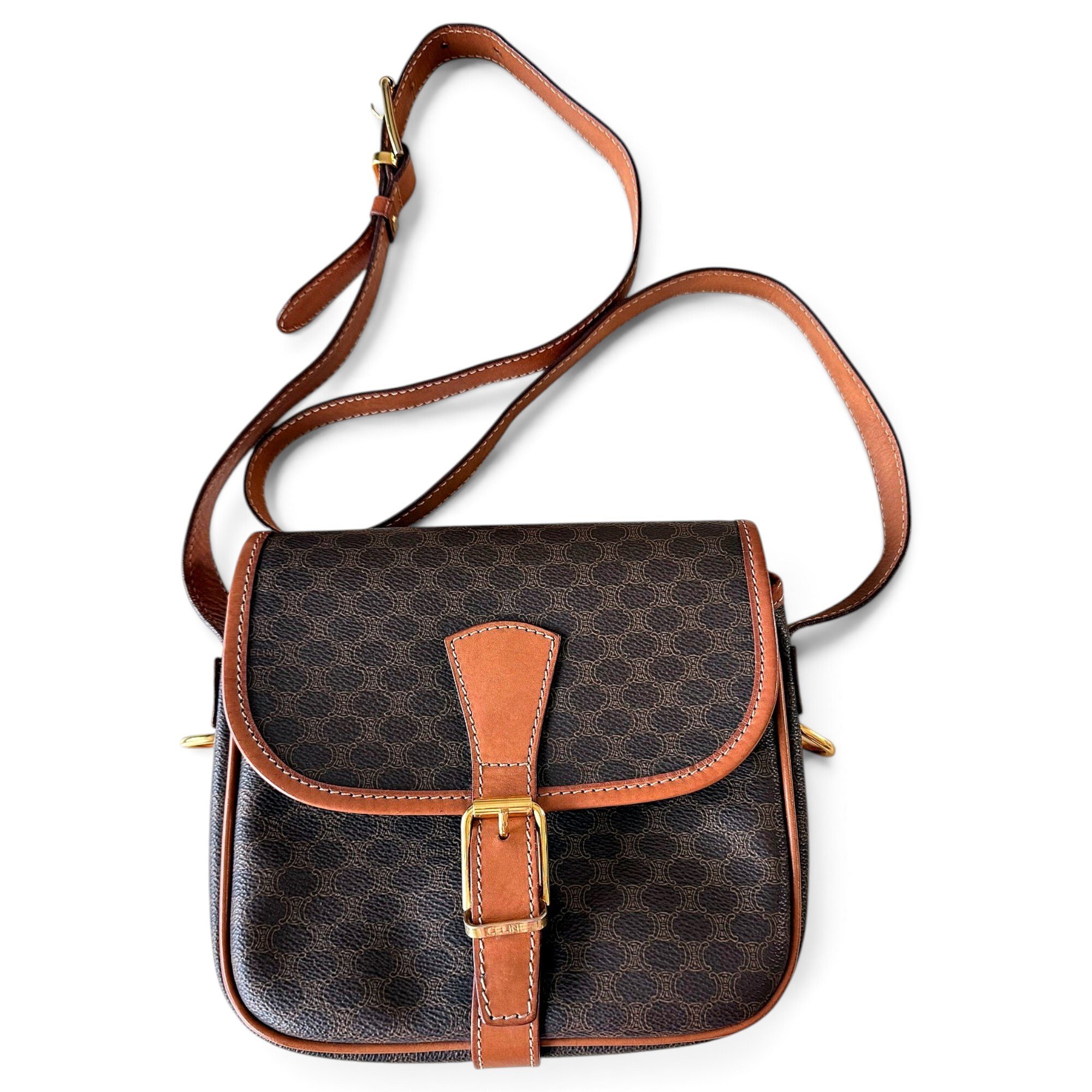 Leather crossbody bag