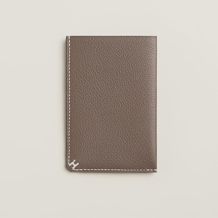 Étoupe H Sellier Card Holder