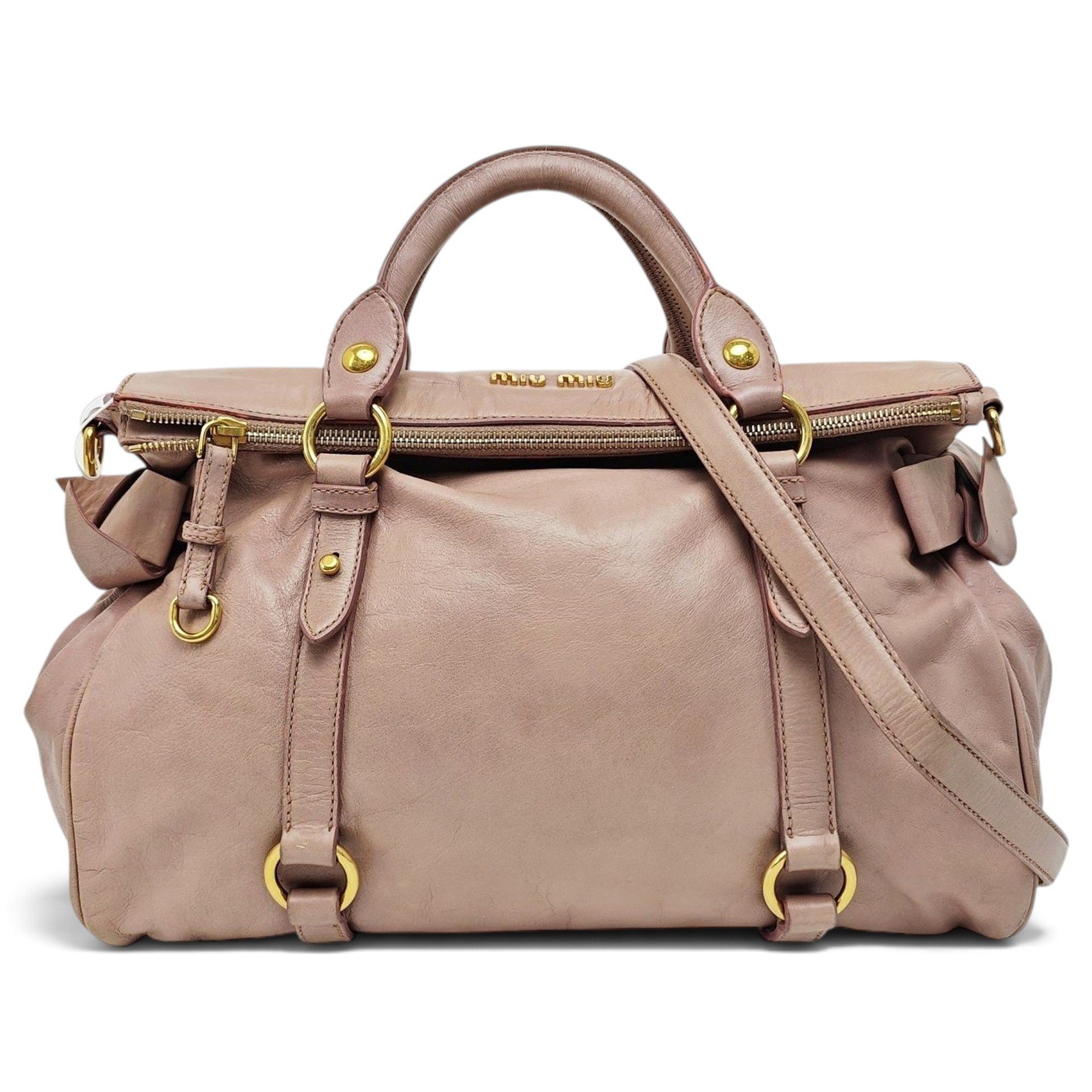 Vitello leather handbag