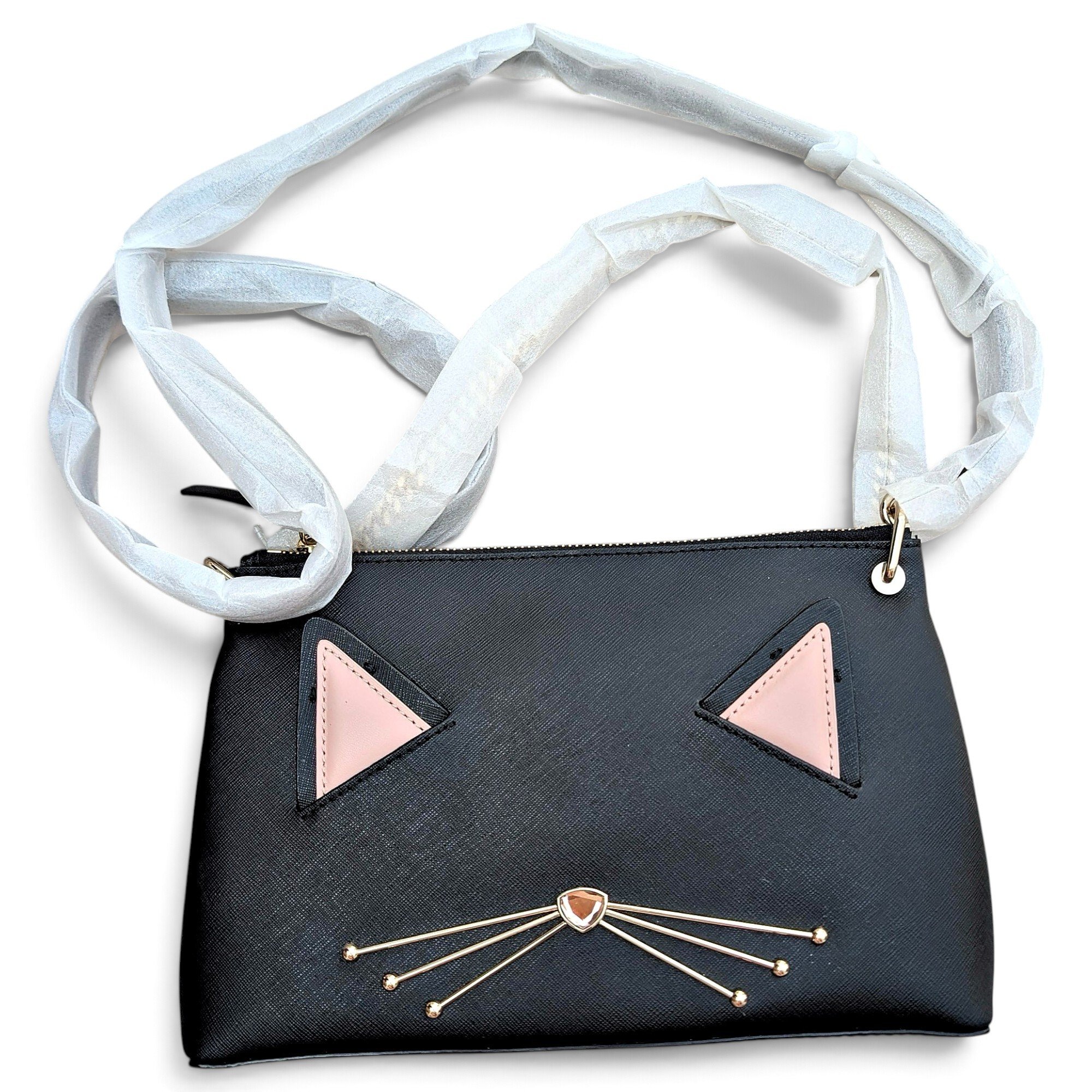Leather crossbody bag