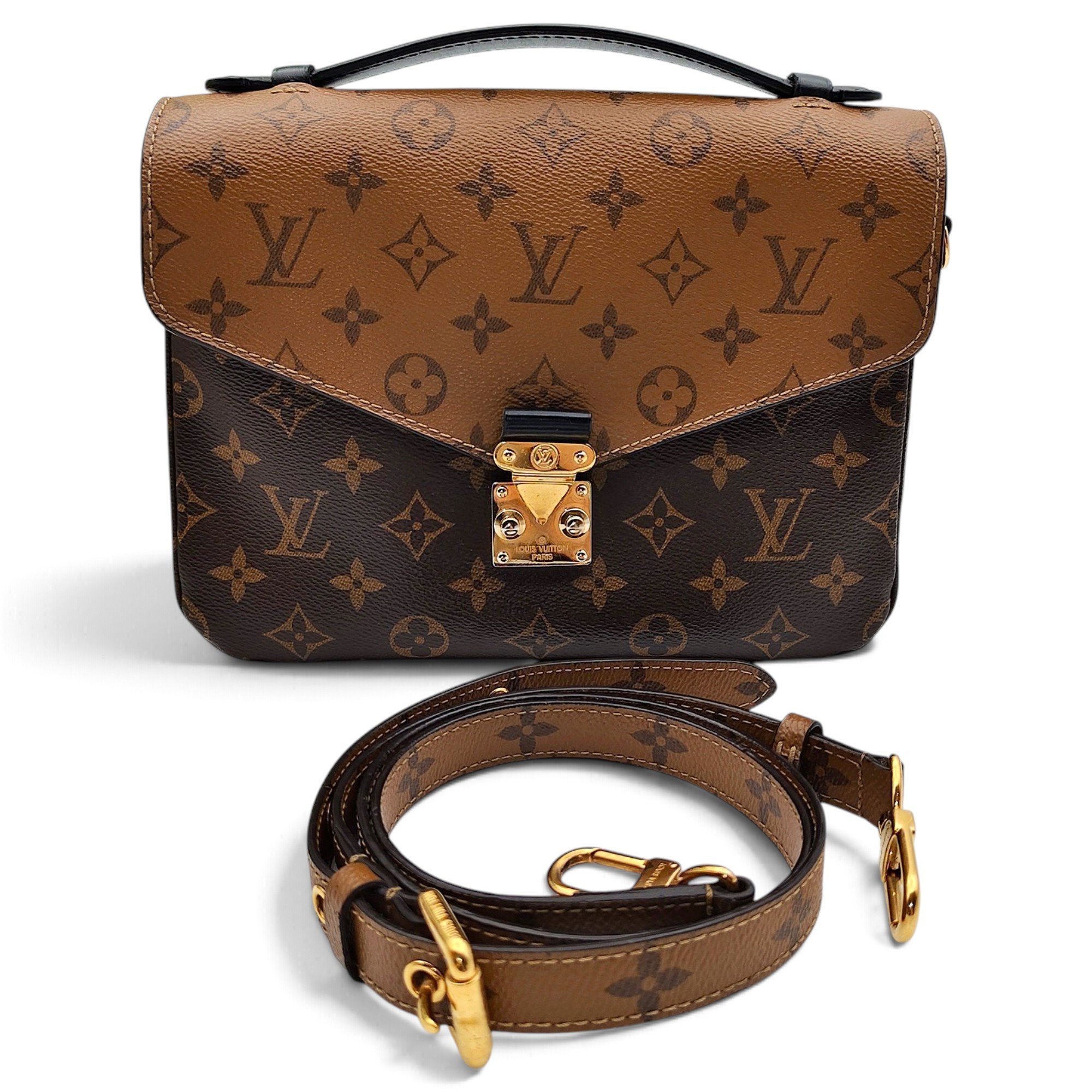 Metis leather handbag