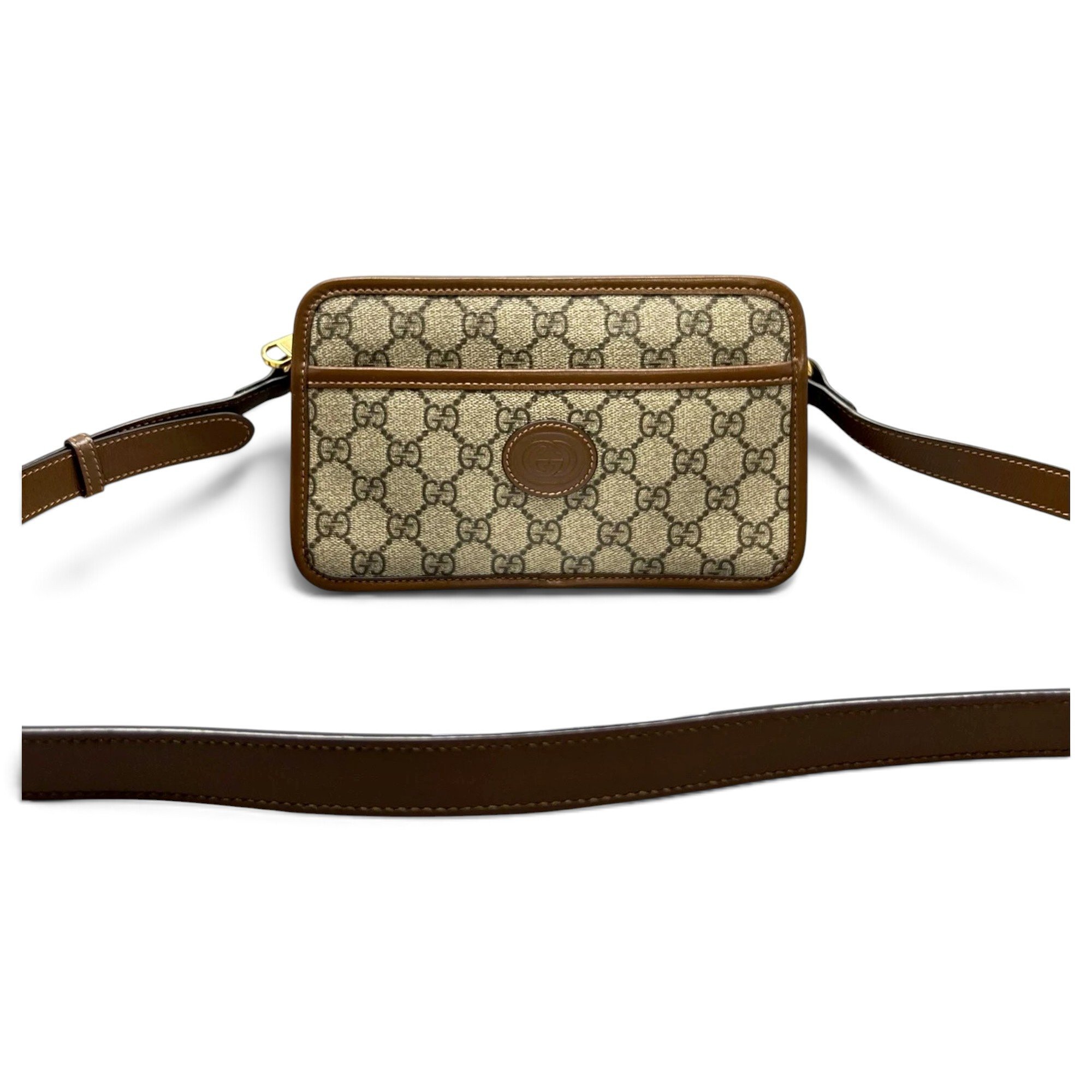 Ophidia GG Supreme leather handbag