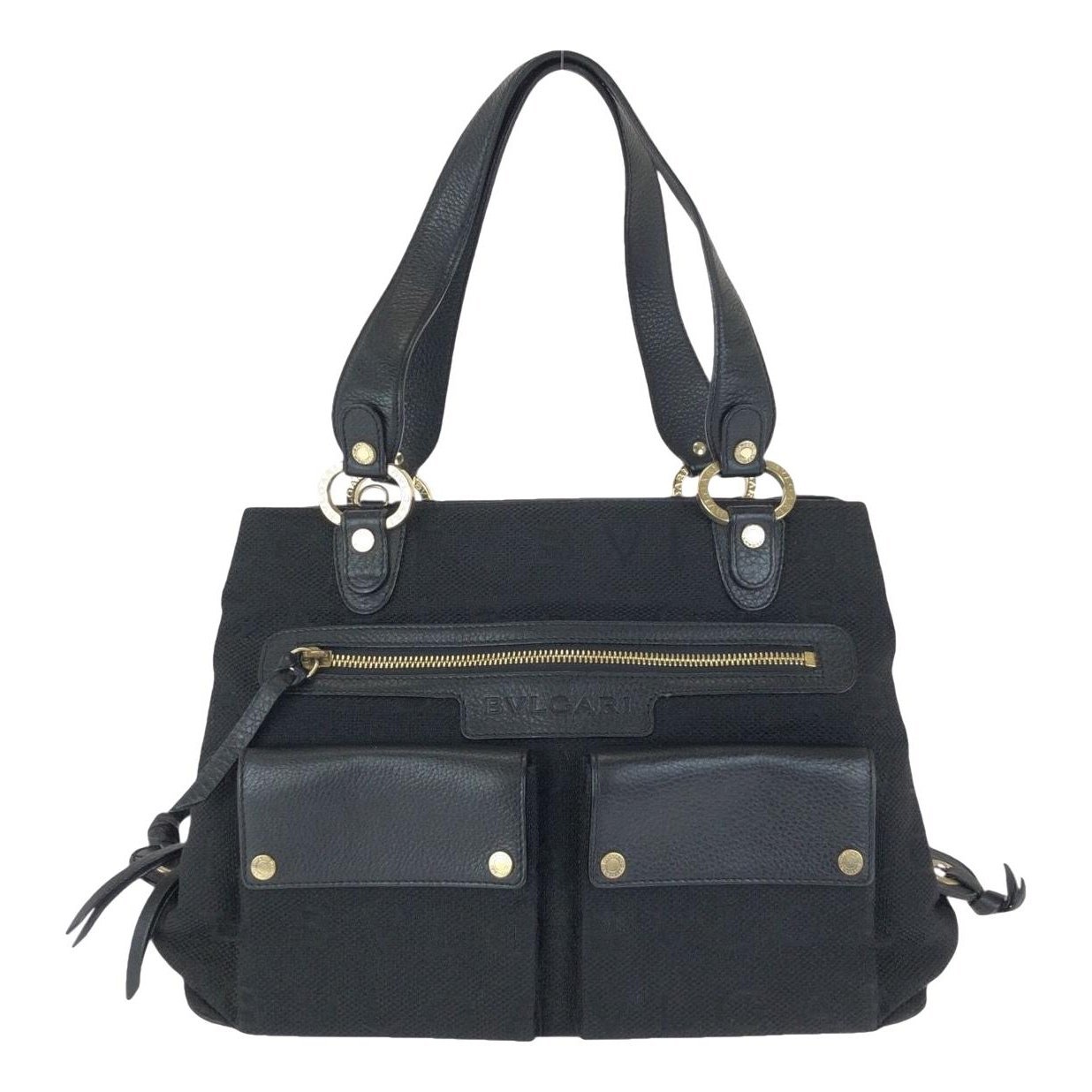 Leather tote