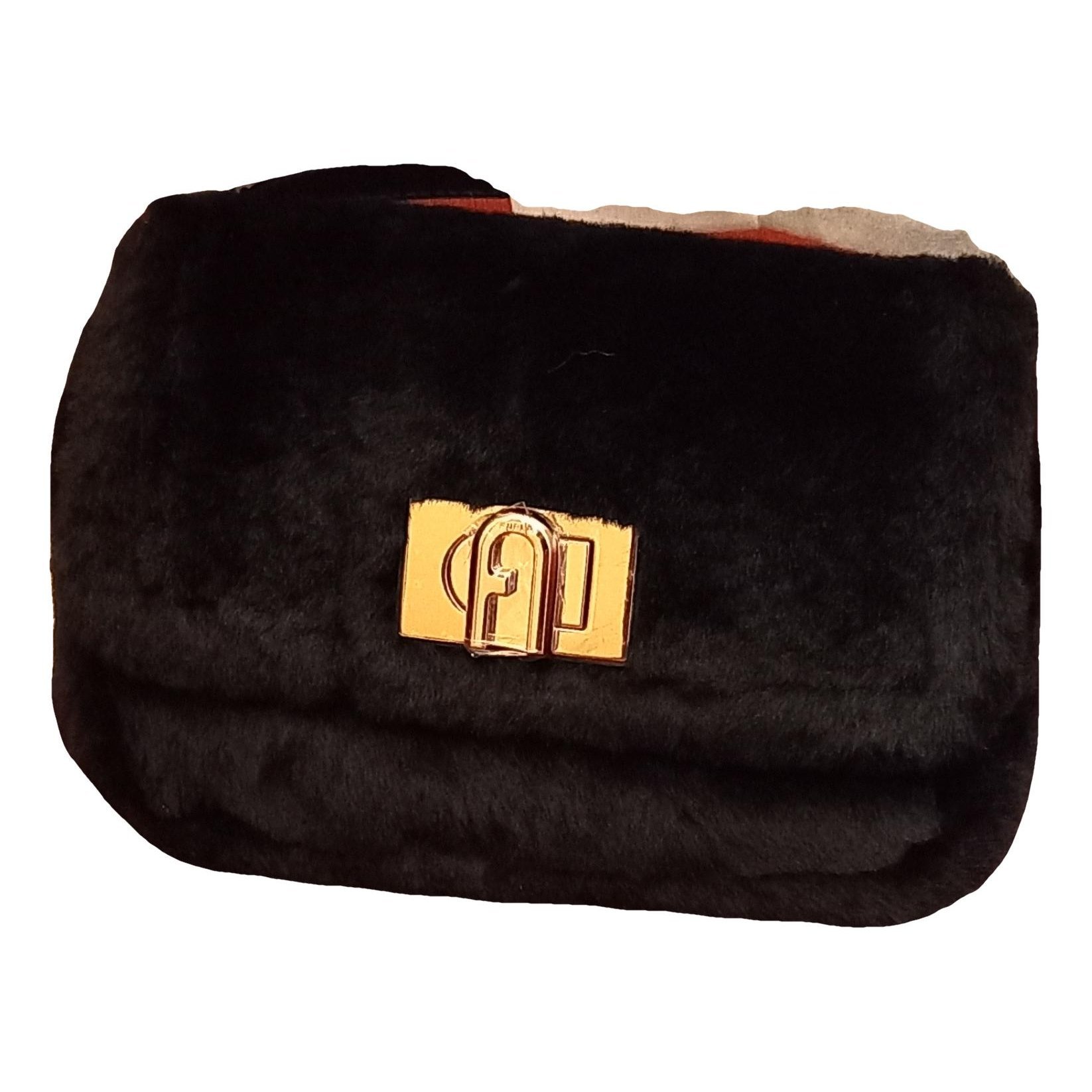 Furla Faux fur handbag
