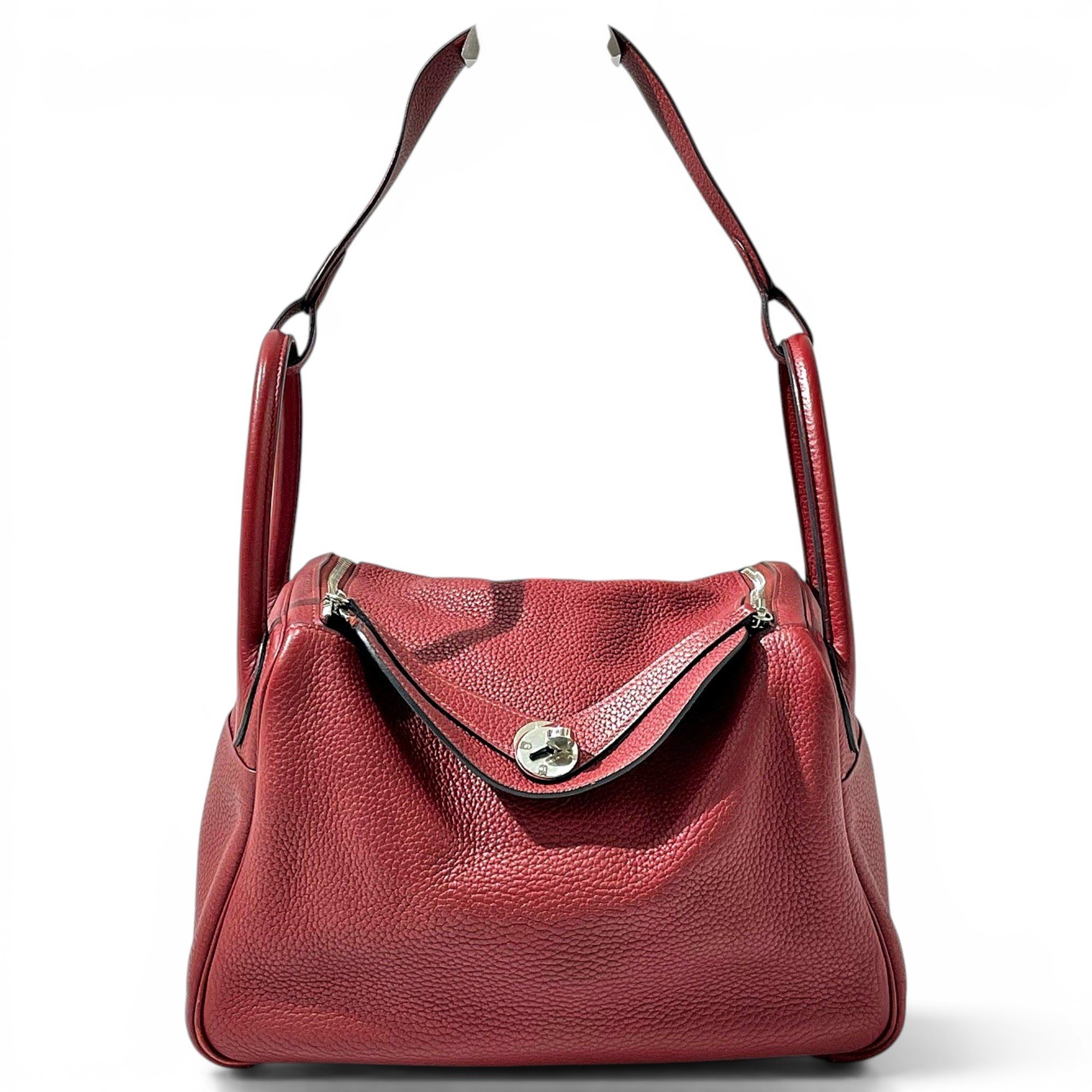 Lindy leather handbag