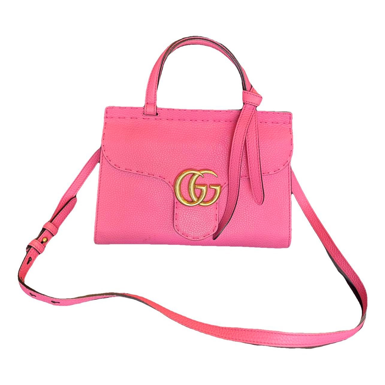 GG Marmont Flap leather handbag