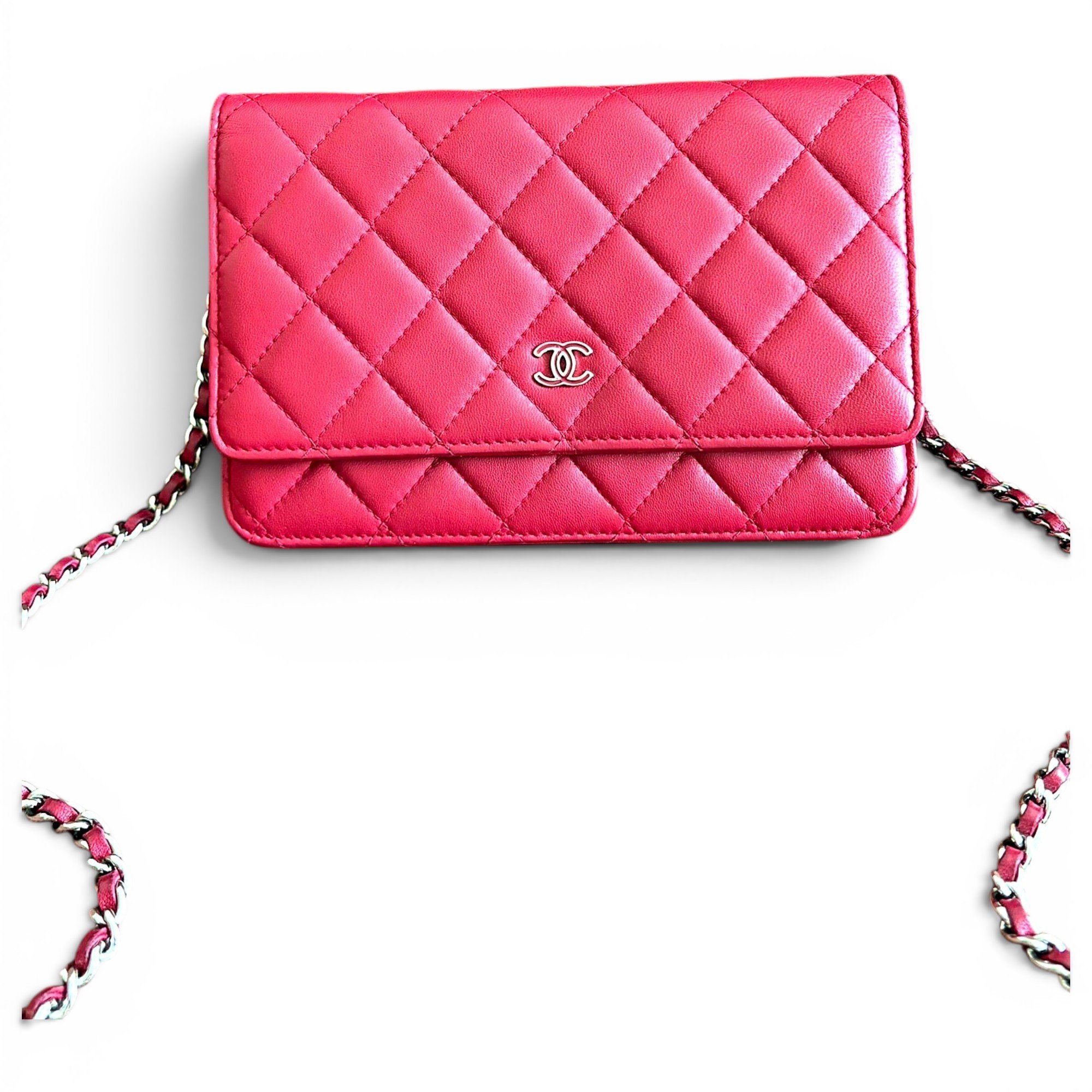 Wallet On Chain Timeless/Classique leather crossbody bag