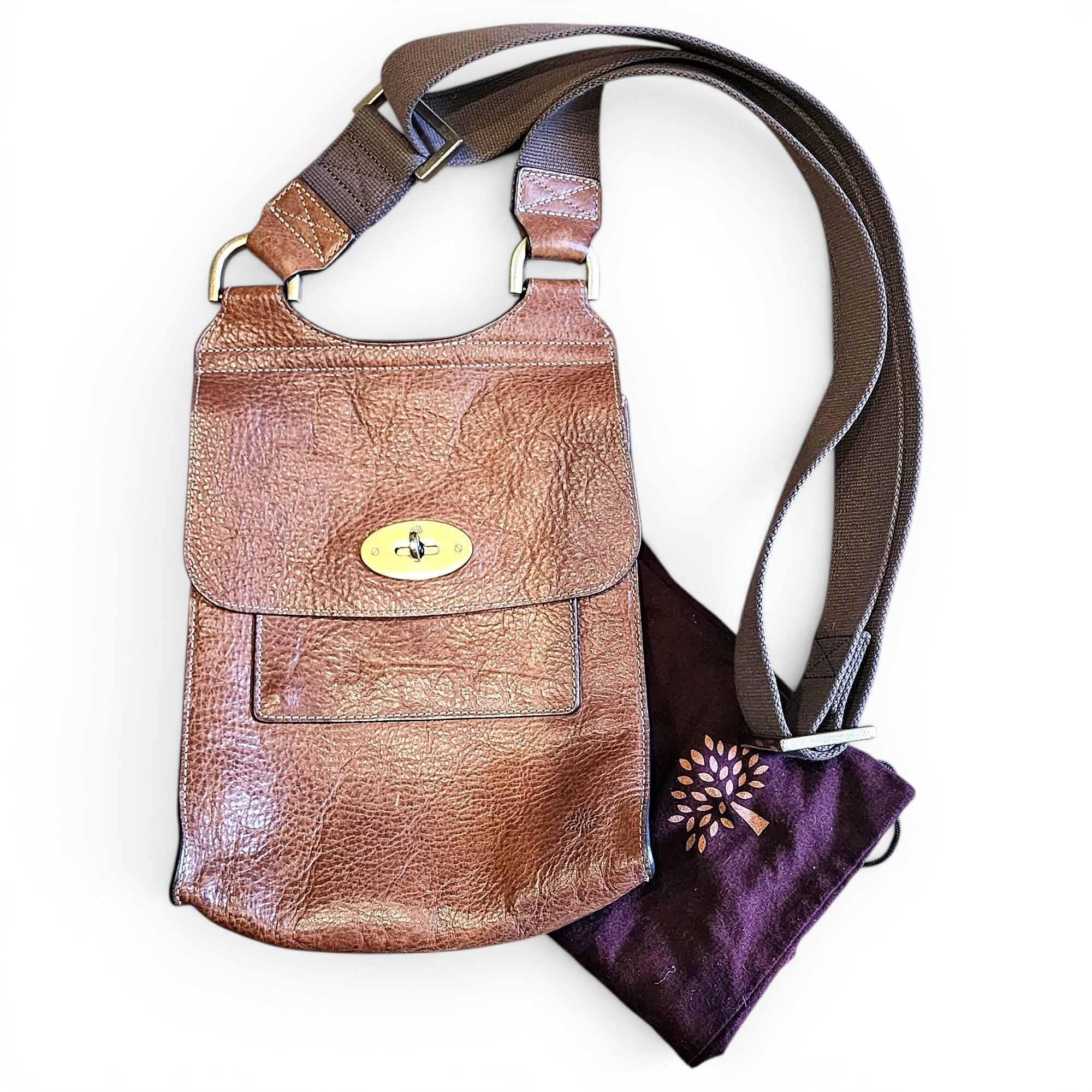 Antony leather crossbody bag