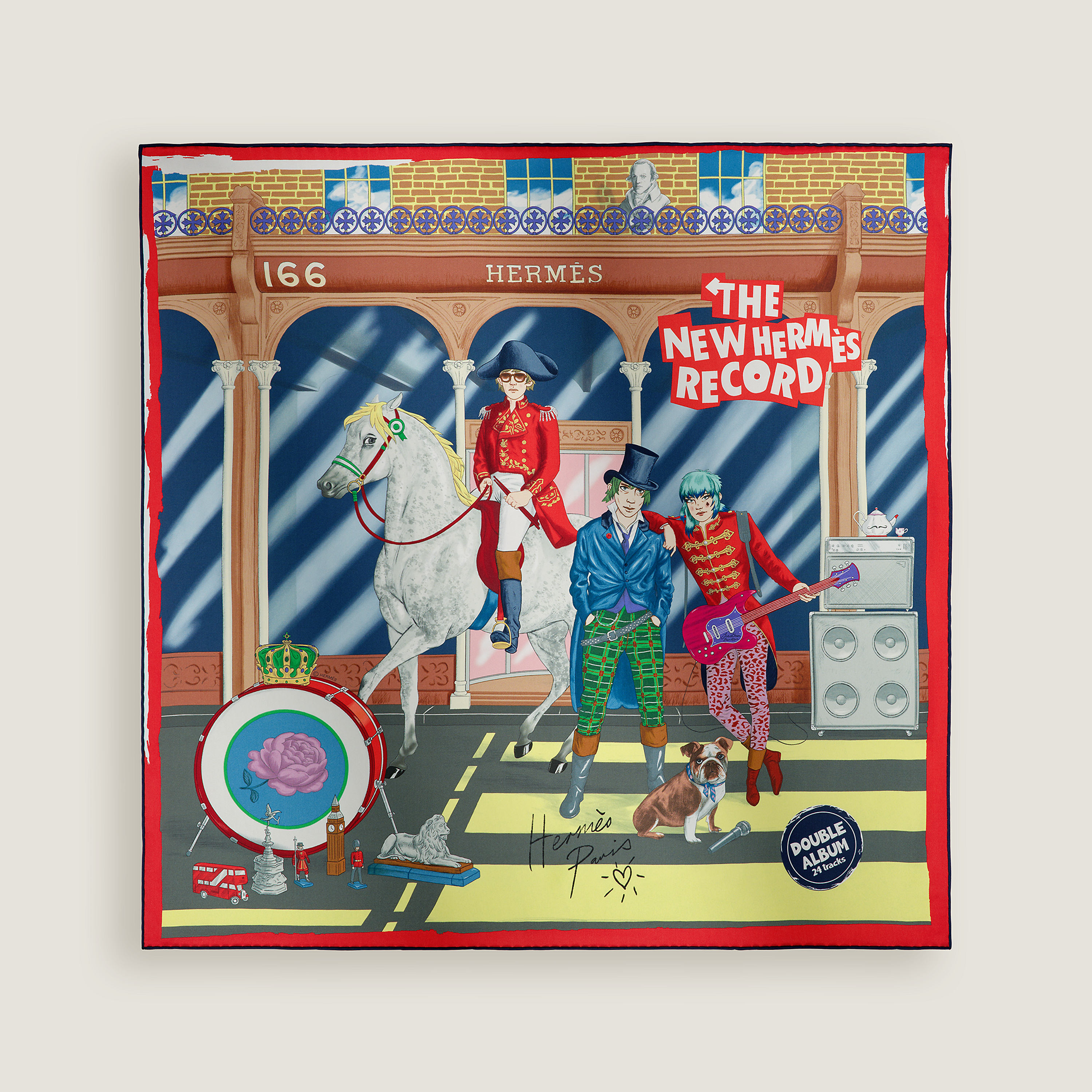 The New Hermès Record 스카프 70
