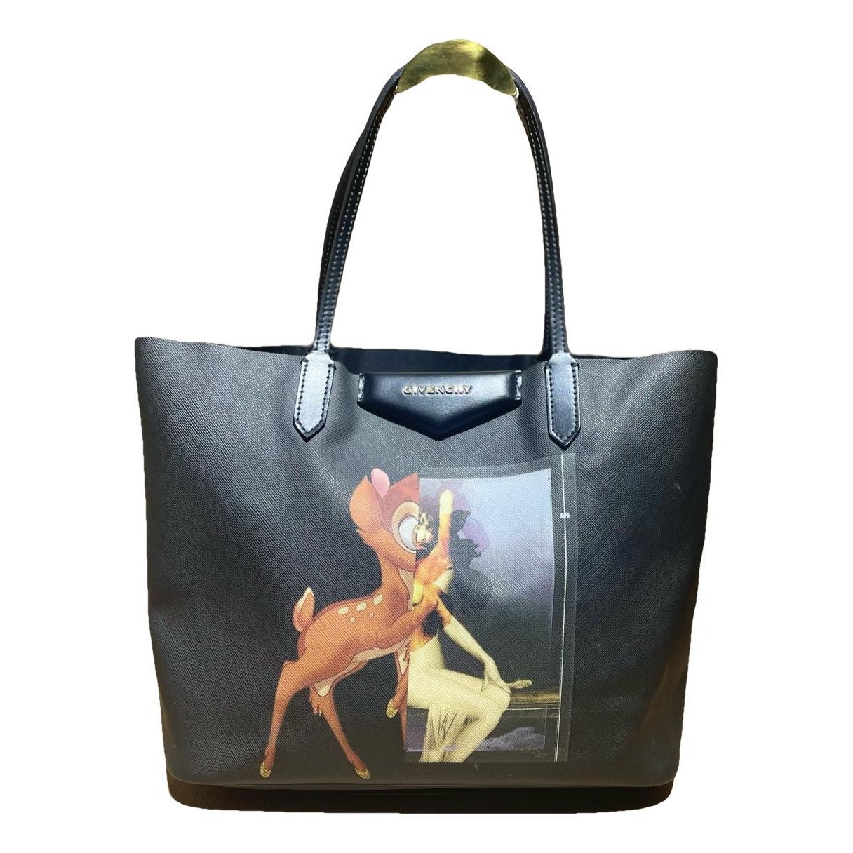 Leather tote