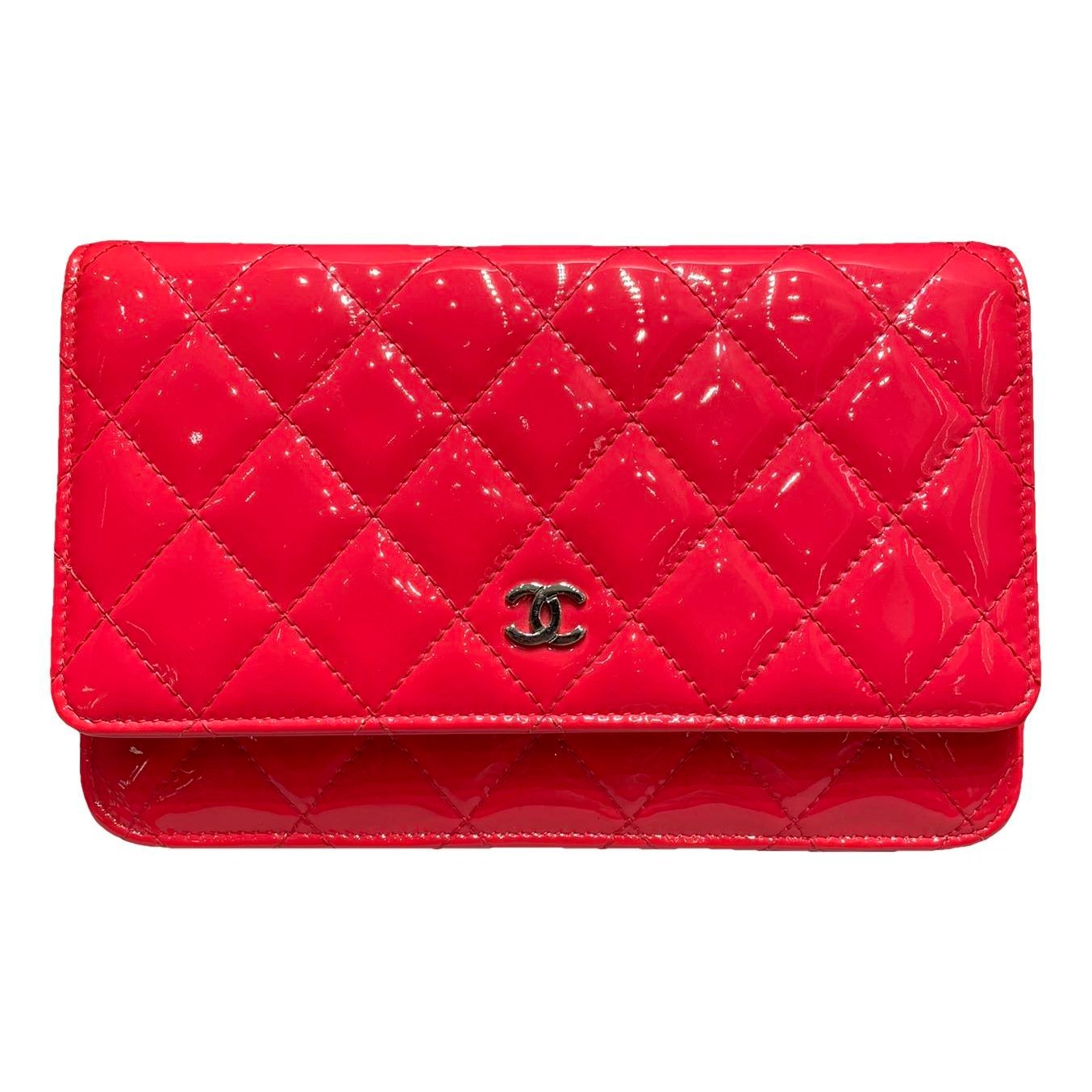 Wallet On Chain Timeless/Classique leather crossbody bag