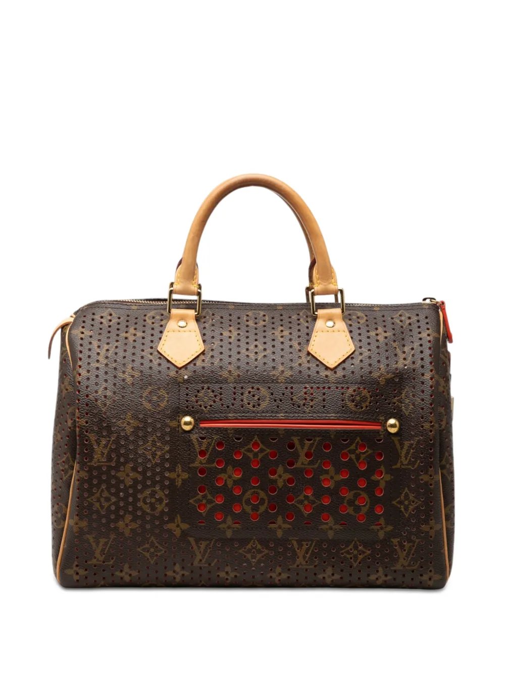 2006 Monogram Perforated Speedy 30 boston bag