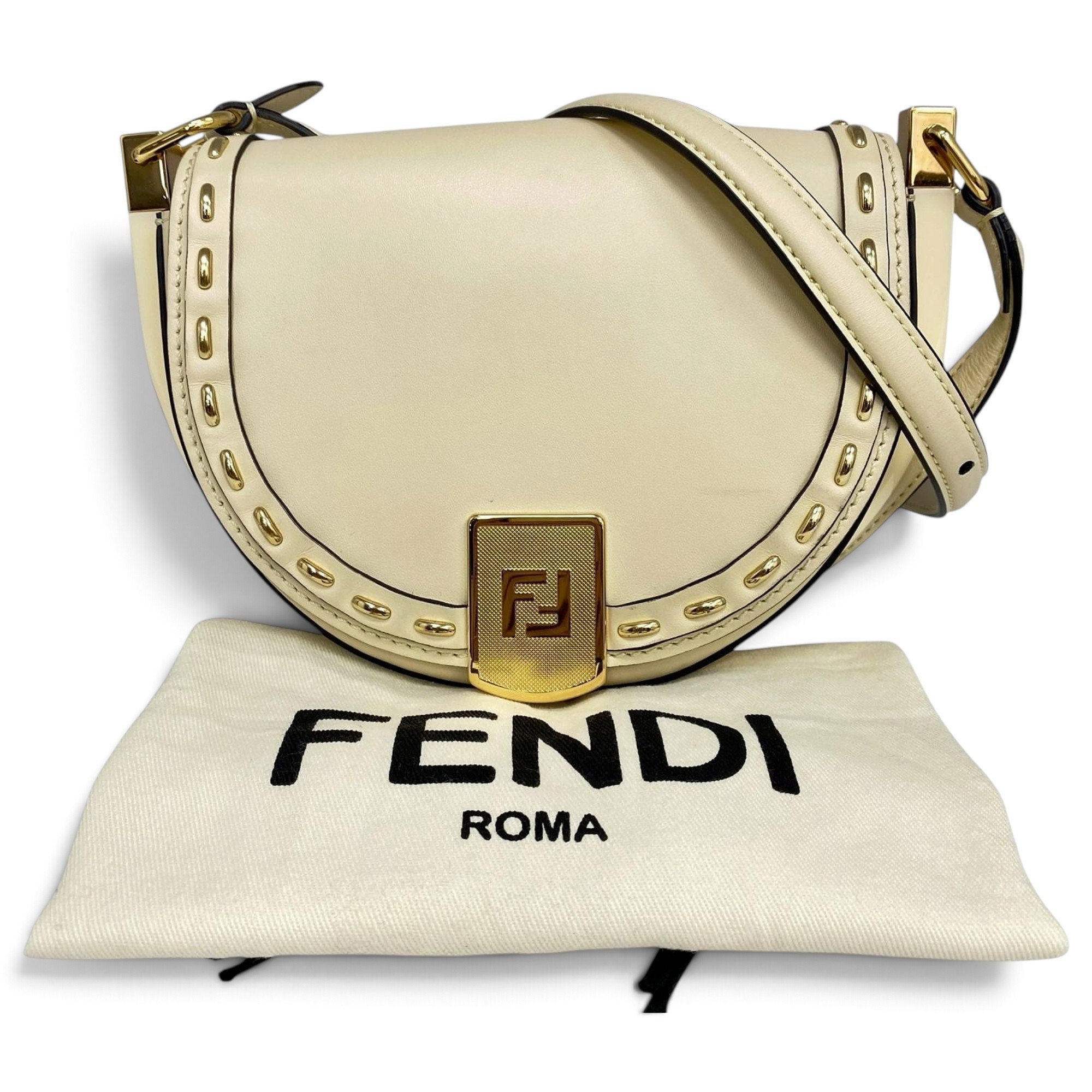 Moonlight leather handbag