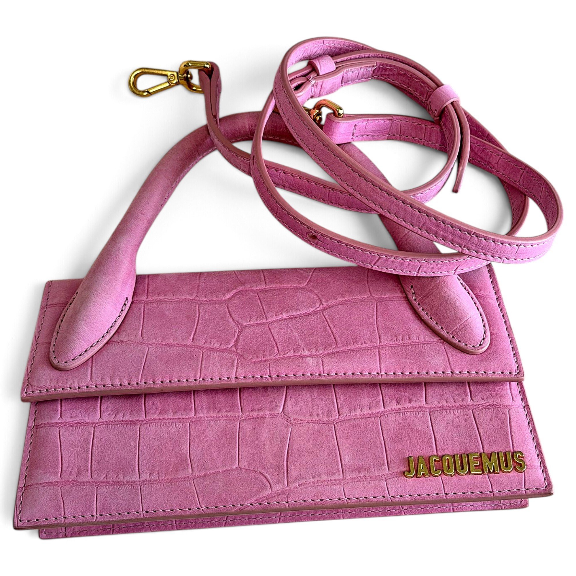 Chiquito Long vegan leather crossbody bag