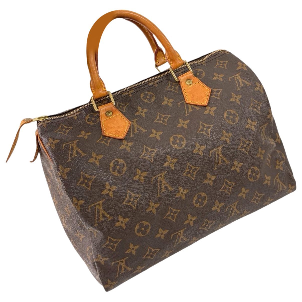 Louis Vuitton Speedy cloth handbag