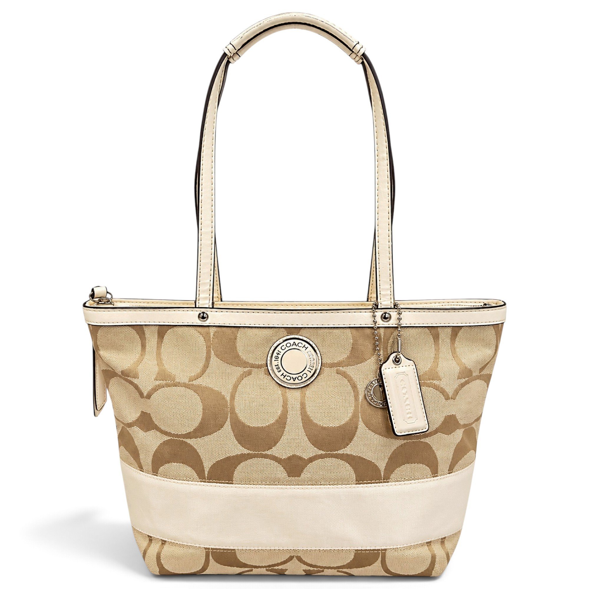 Leather tote