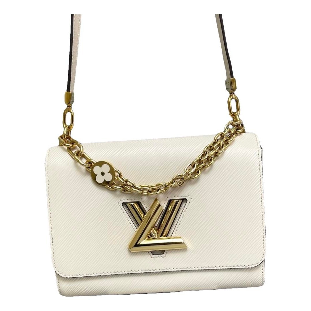 Twist leather handbag