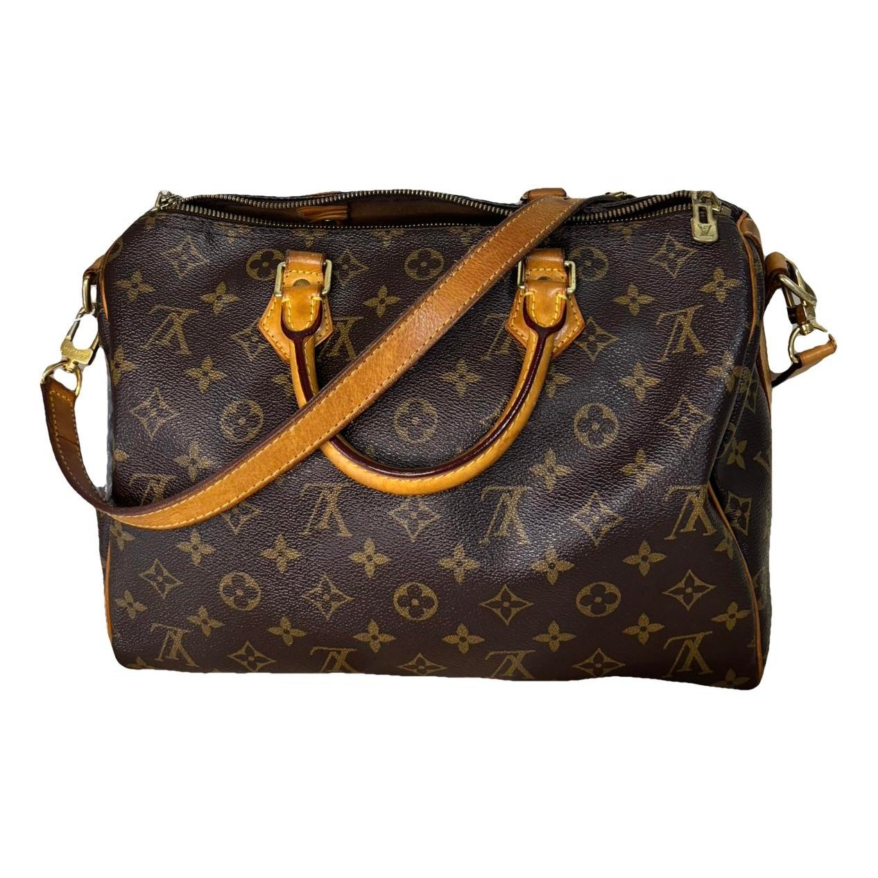 Speedy Bandoulière leather handbag
